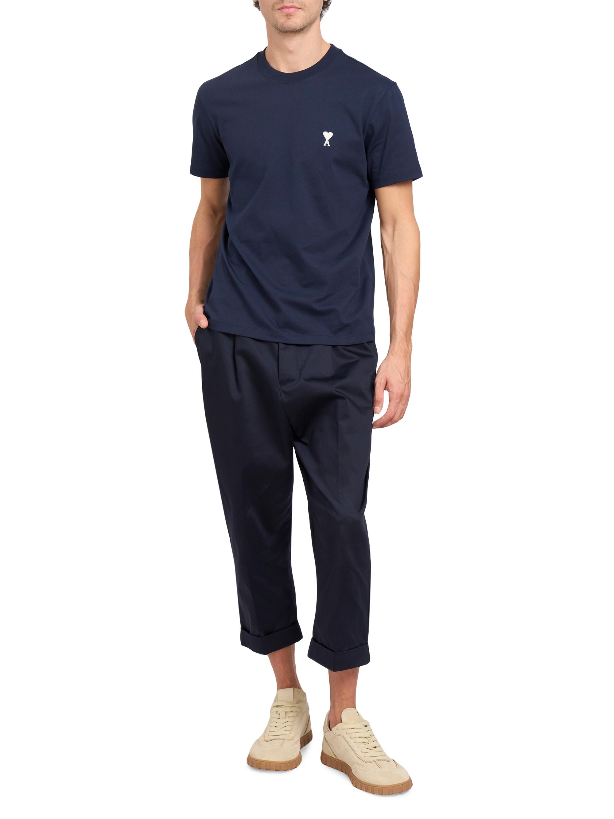 AMI Paris ​ADC Logo-Embroidered T-Shirt | Saks Fifth Avenue