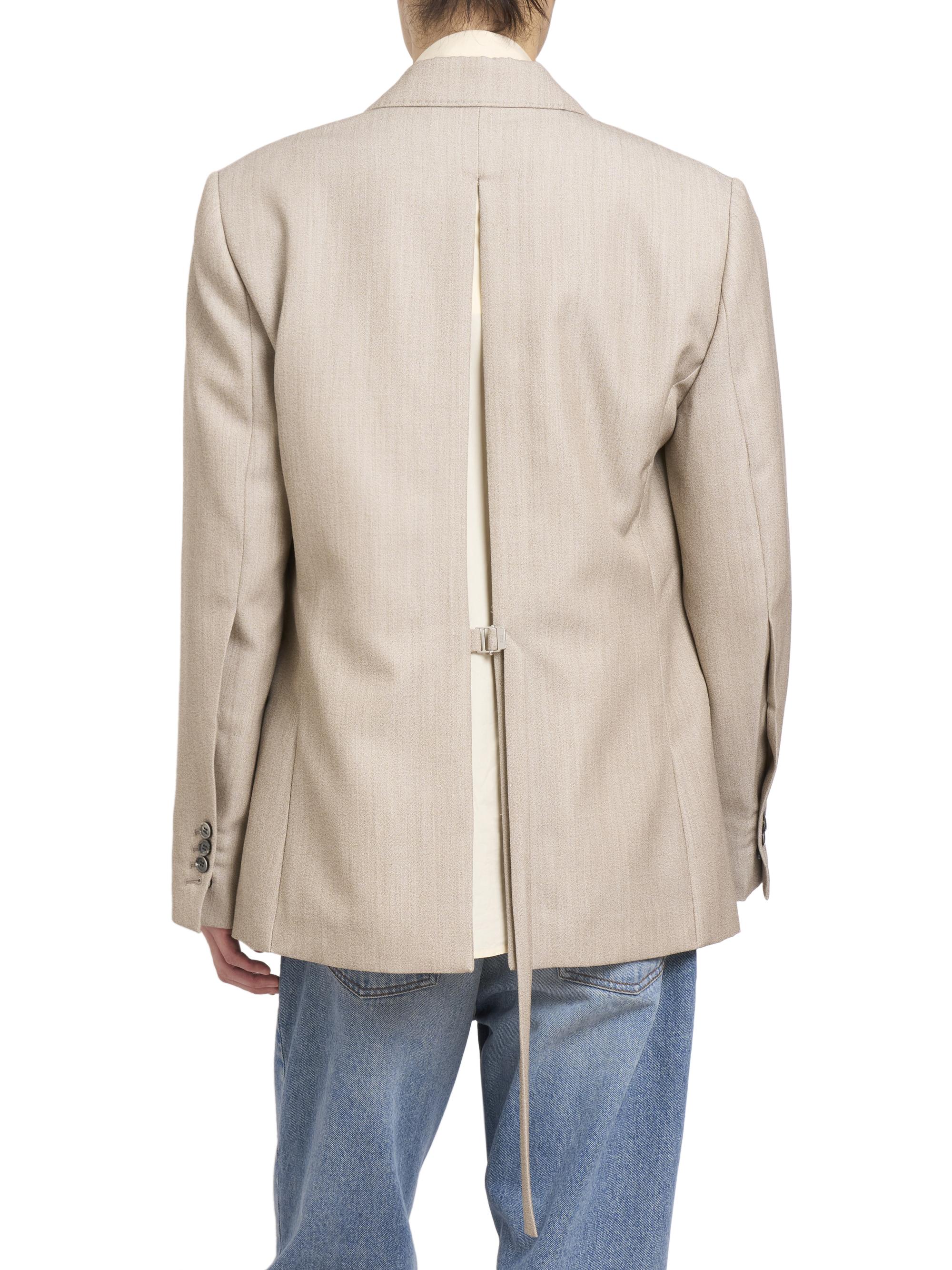 ami その2 AMI Paris Cotton Slit Double-Breasted Blazer | Saks Fifth Avenue