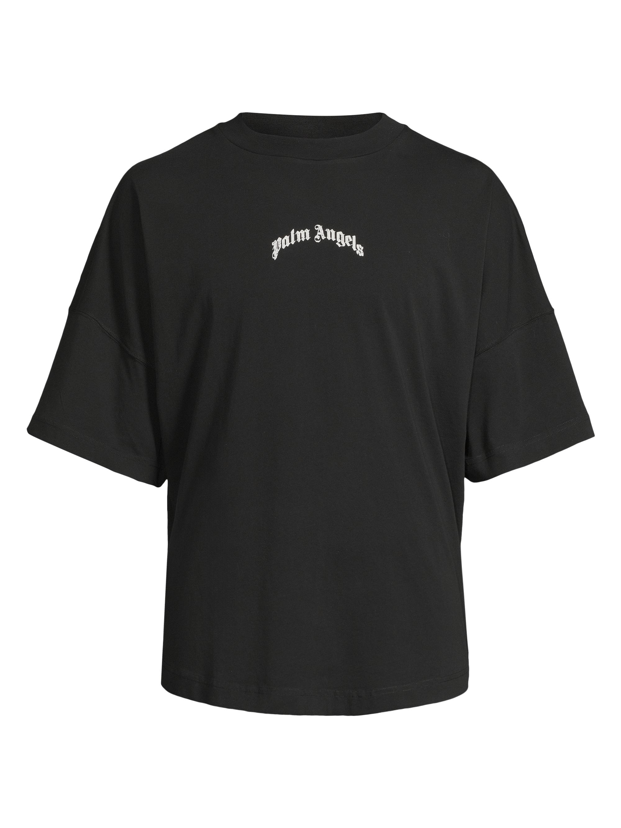 Palm Angels Back-Curved Logo T-Shirt | Saks Fifth Avenue
