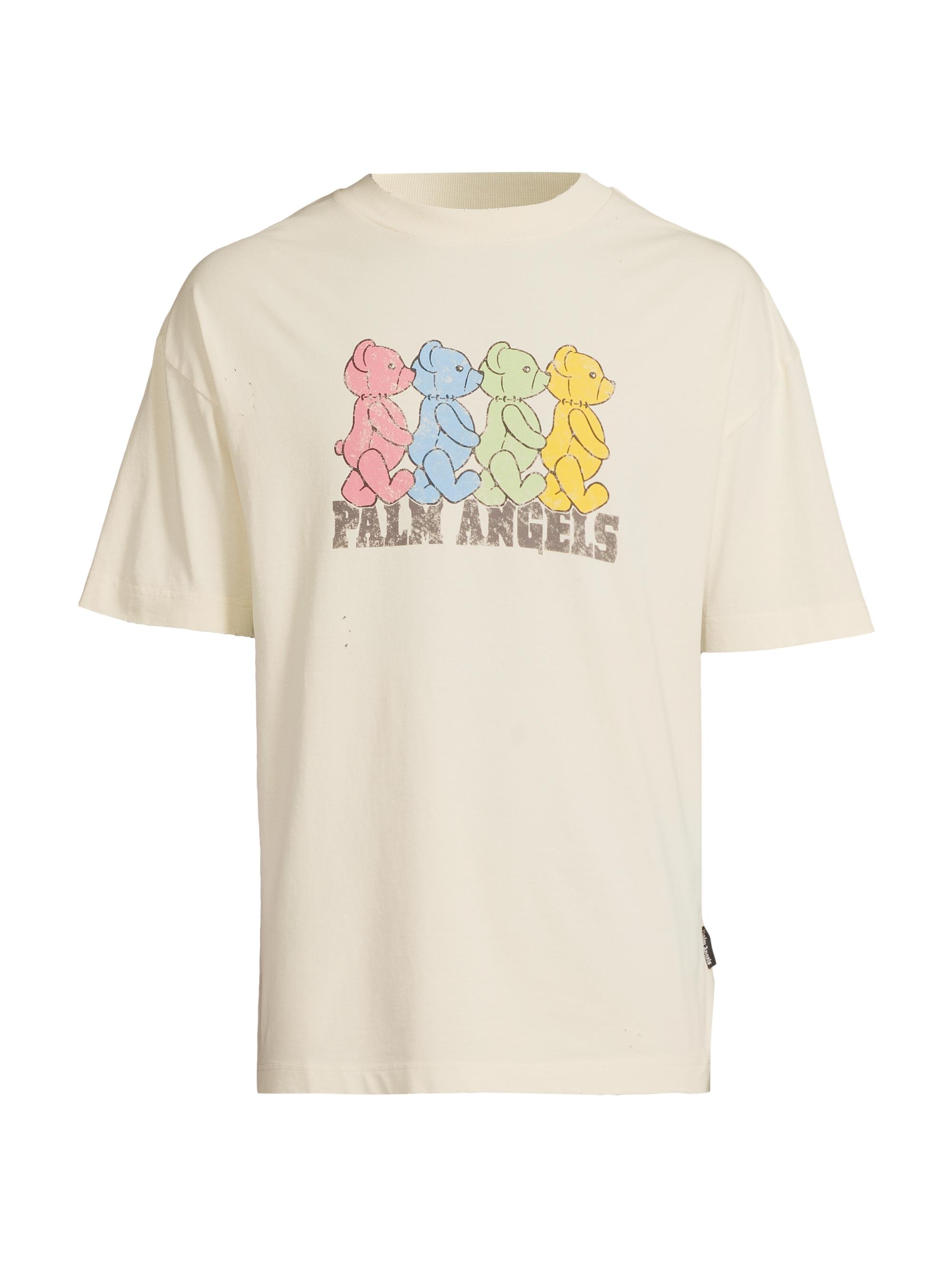 Palm Angels Men's Crossroads Bears T-Shirt -  Multicolor