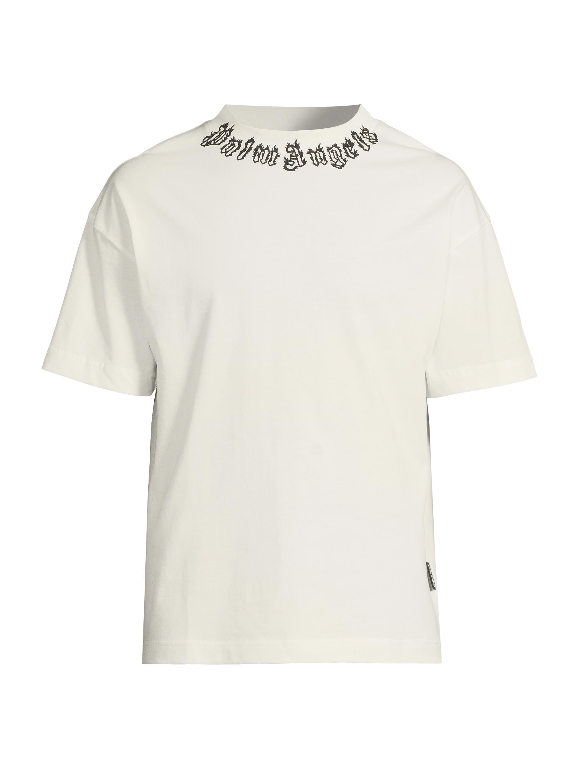 palm angels Tシャツ Palm Angels ロゴ Tシャツ | ホワイト | FARFETCH JP
