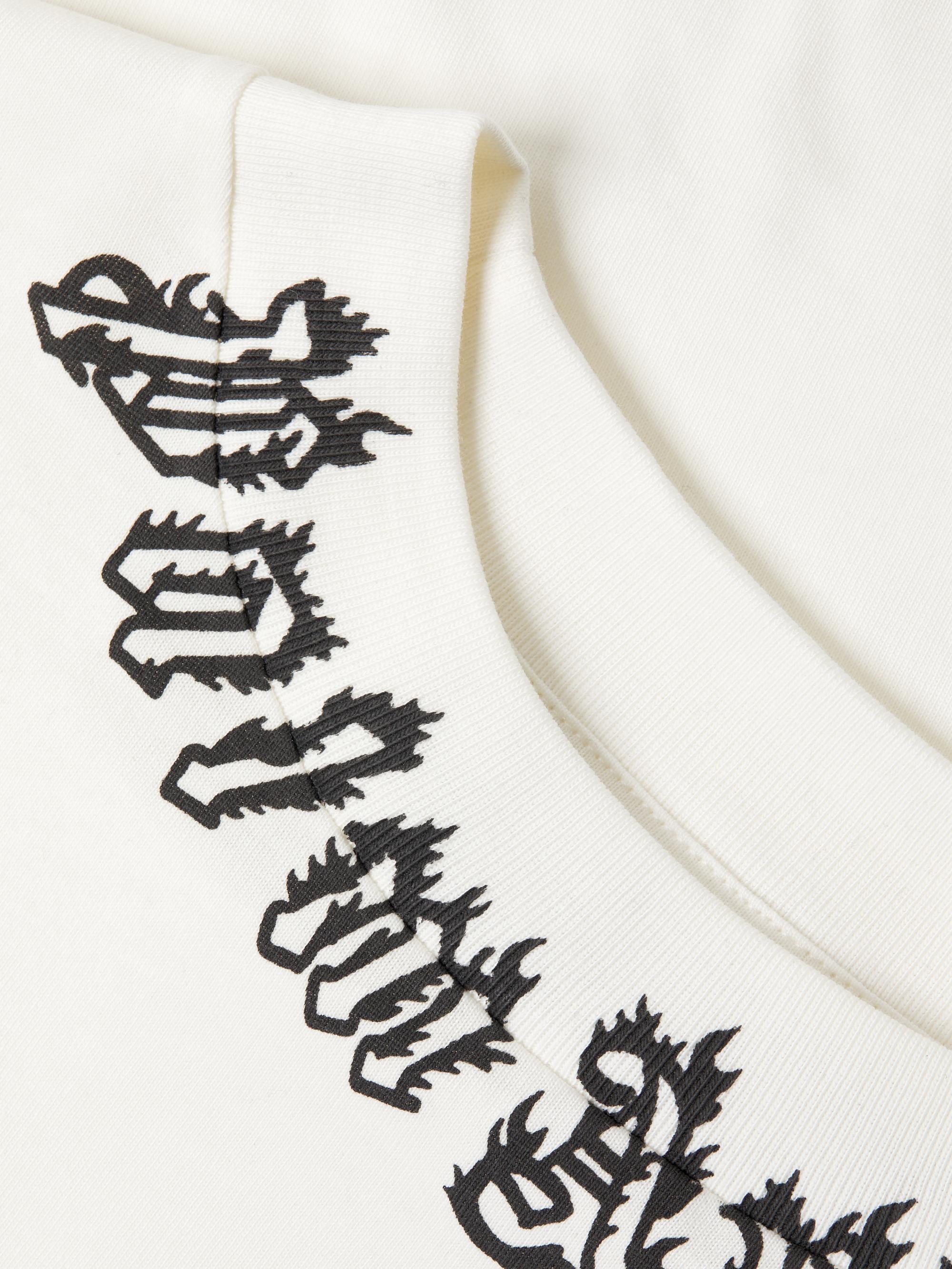 Palm Angels Neck Logo T-Shirt | Saks Fifth Avenue