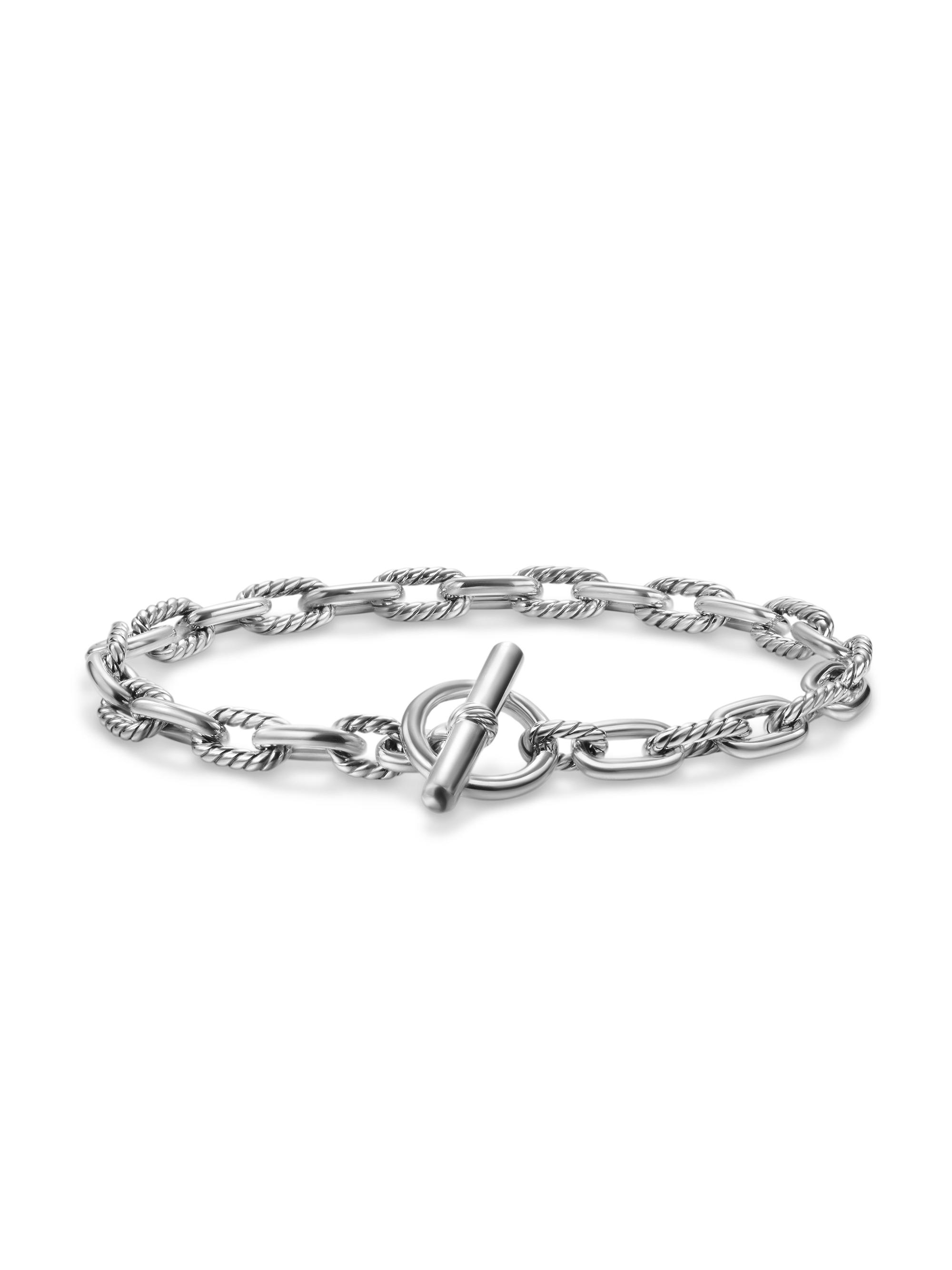 David Yurman Women's DY Madison Toggle Chain Bracelet in Sterling Silver, 5.5MM - Silver
