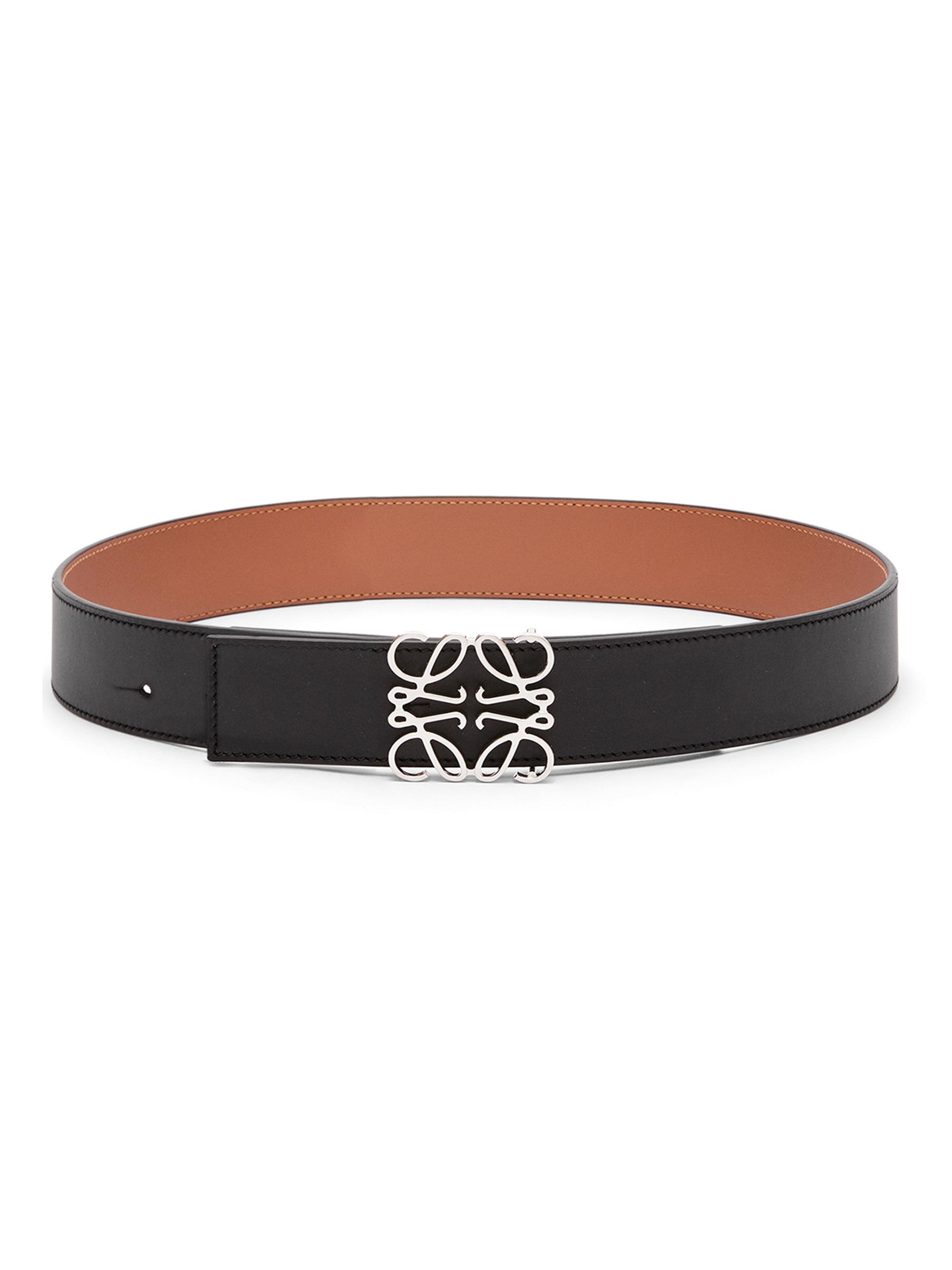 Giuseppe Zanotti Reversible Logo Buckle Leather Belt | Saks Fifth