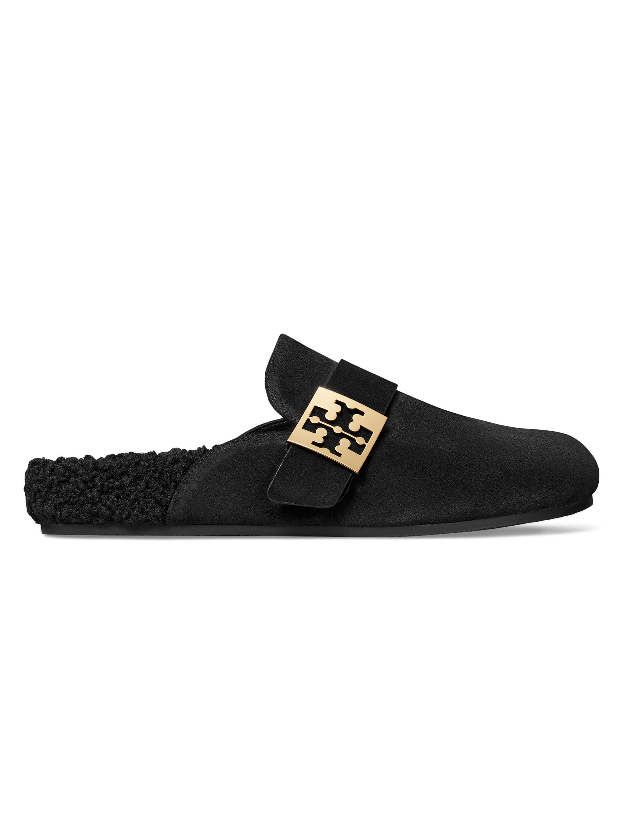 Tory Burch Mellow Suede Buckle Clogs | Saks Fifth Avenue