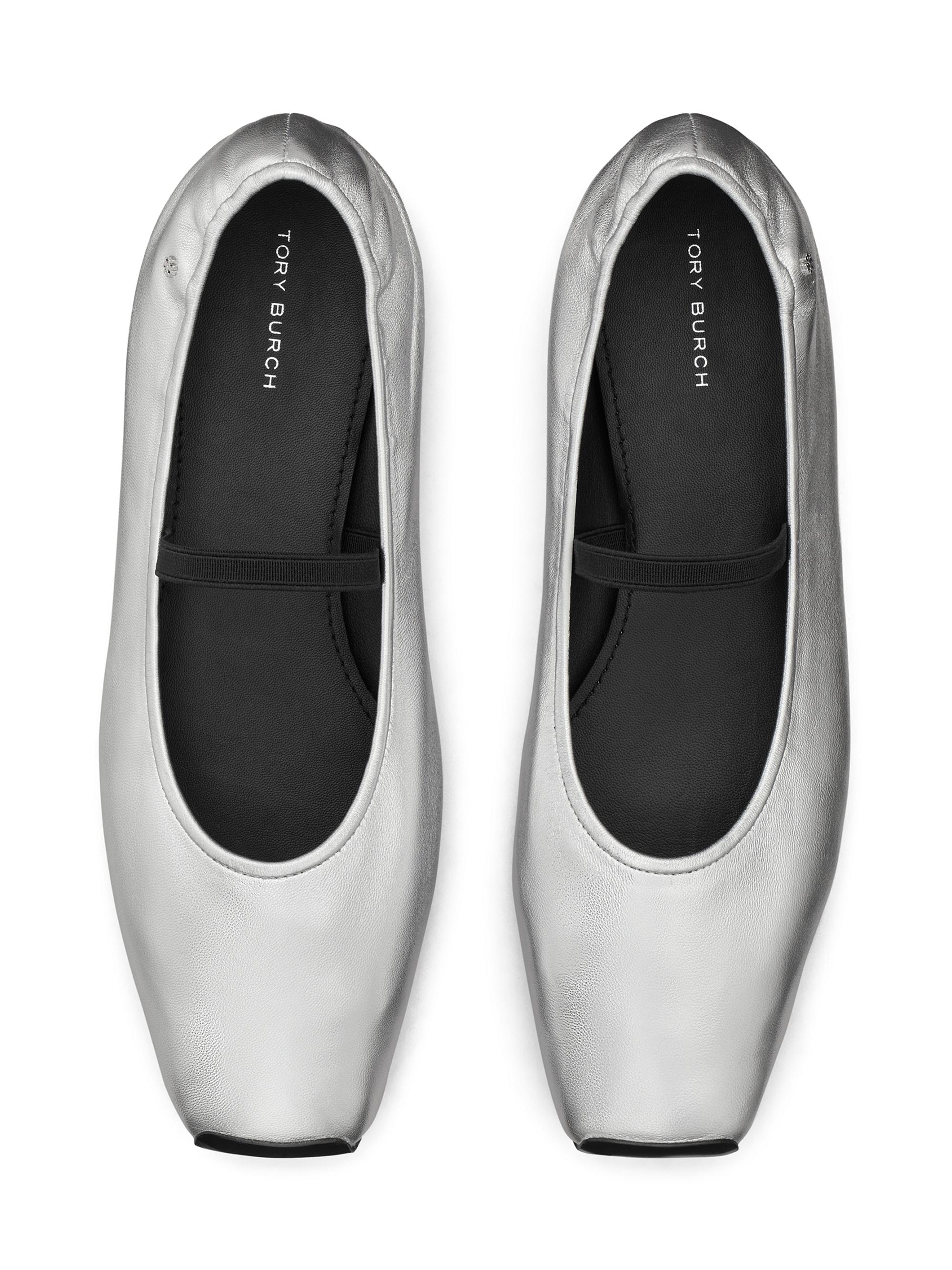 Tory Burch Runway Leather Ballet Flats Saks Fifth Avenue