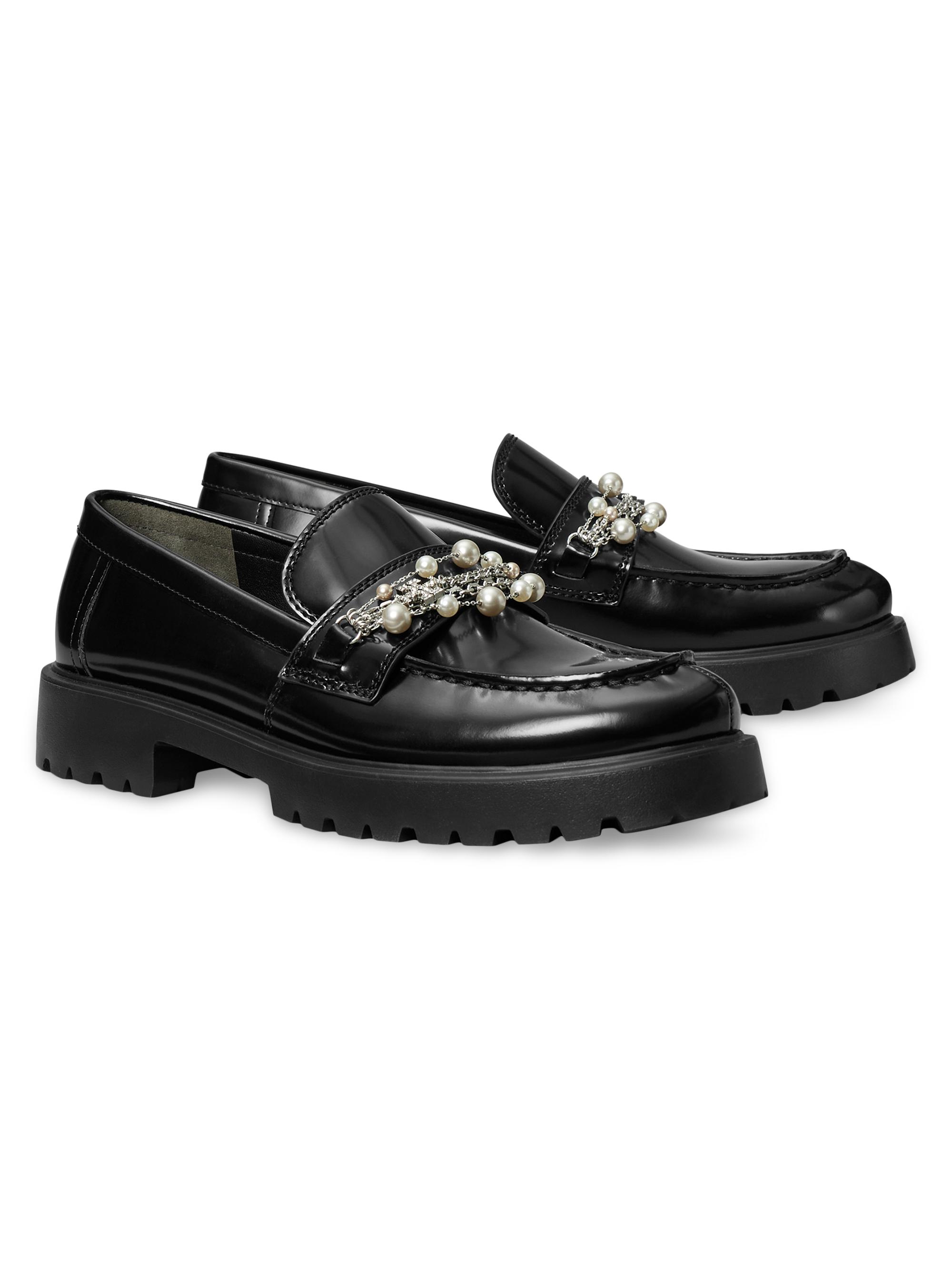 新品・未使用　TORY BURCH ブラック ロゴパンプス　エナメル　24.5㎝ Tory Burch 90mm peep-toe Heeled Pumps | Black | FARFETCH