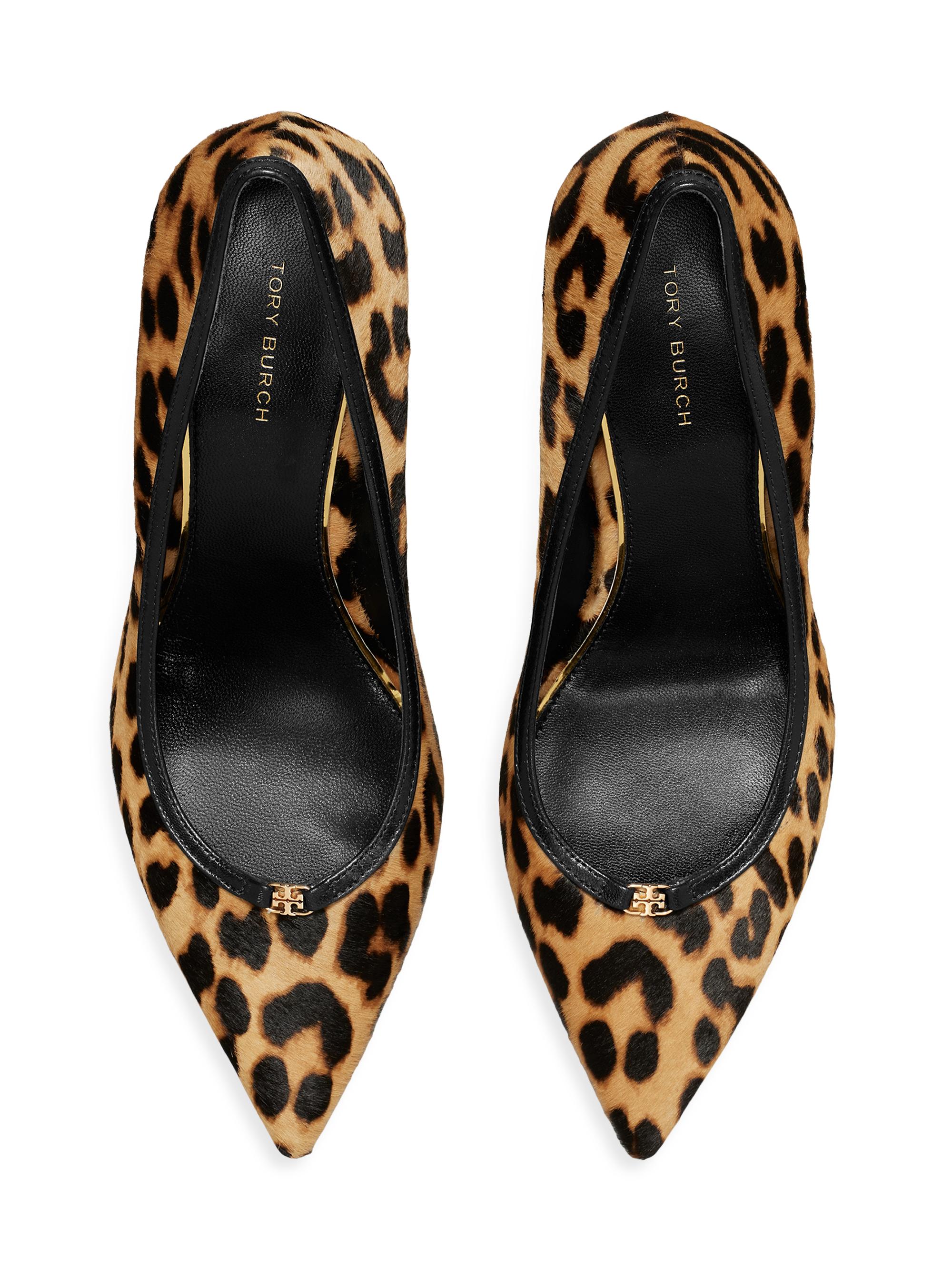 Tory Burch Double T Buckle Leather Pumps | Saks Fifth Avenue