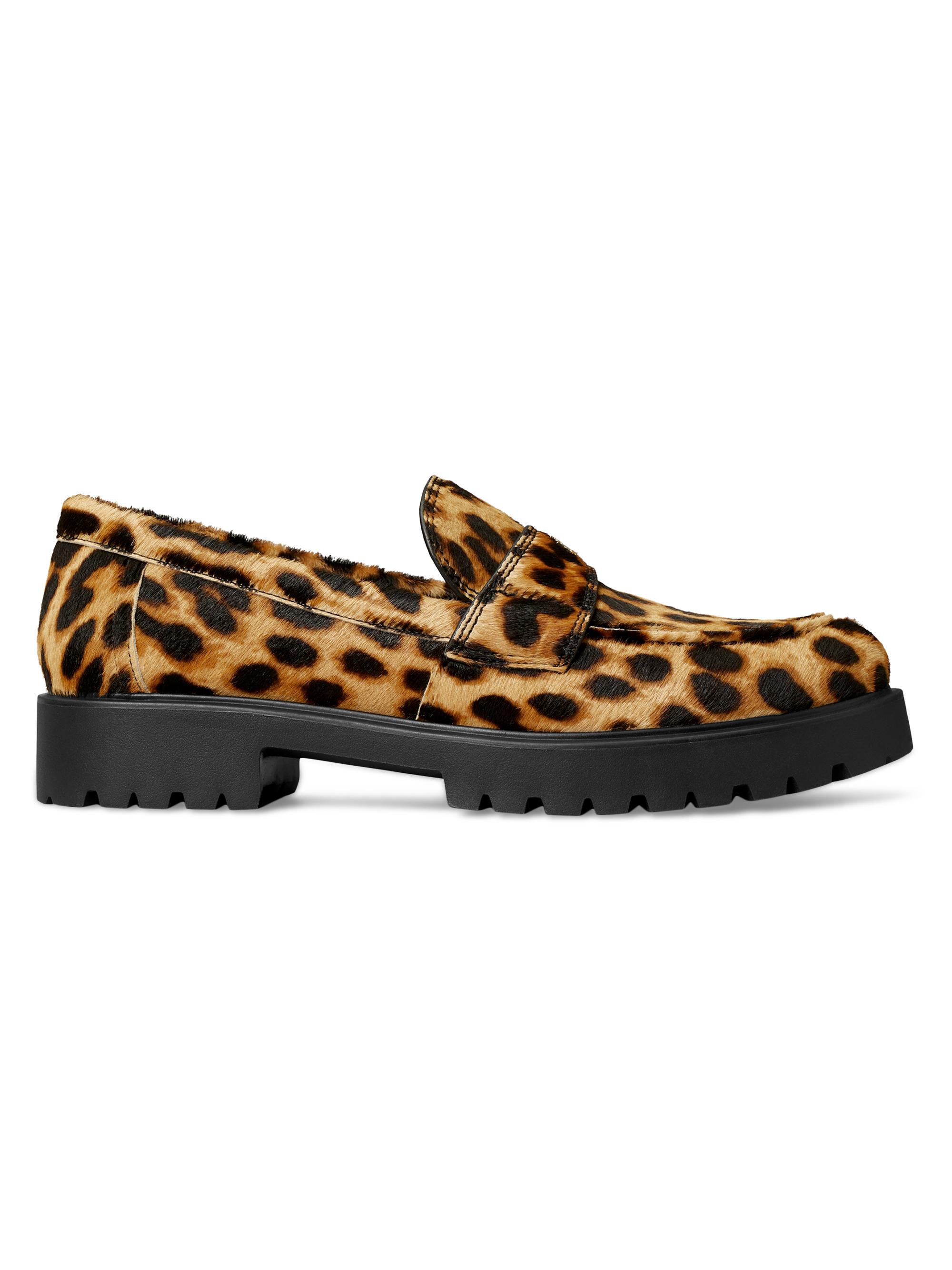 Tory Burch Women's Classic Lug Leopard Loafers - Leopard