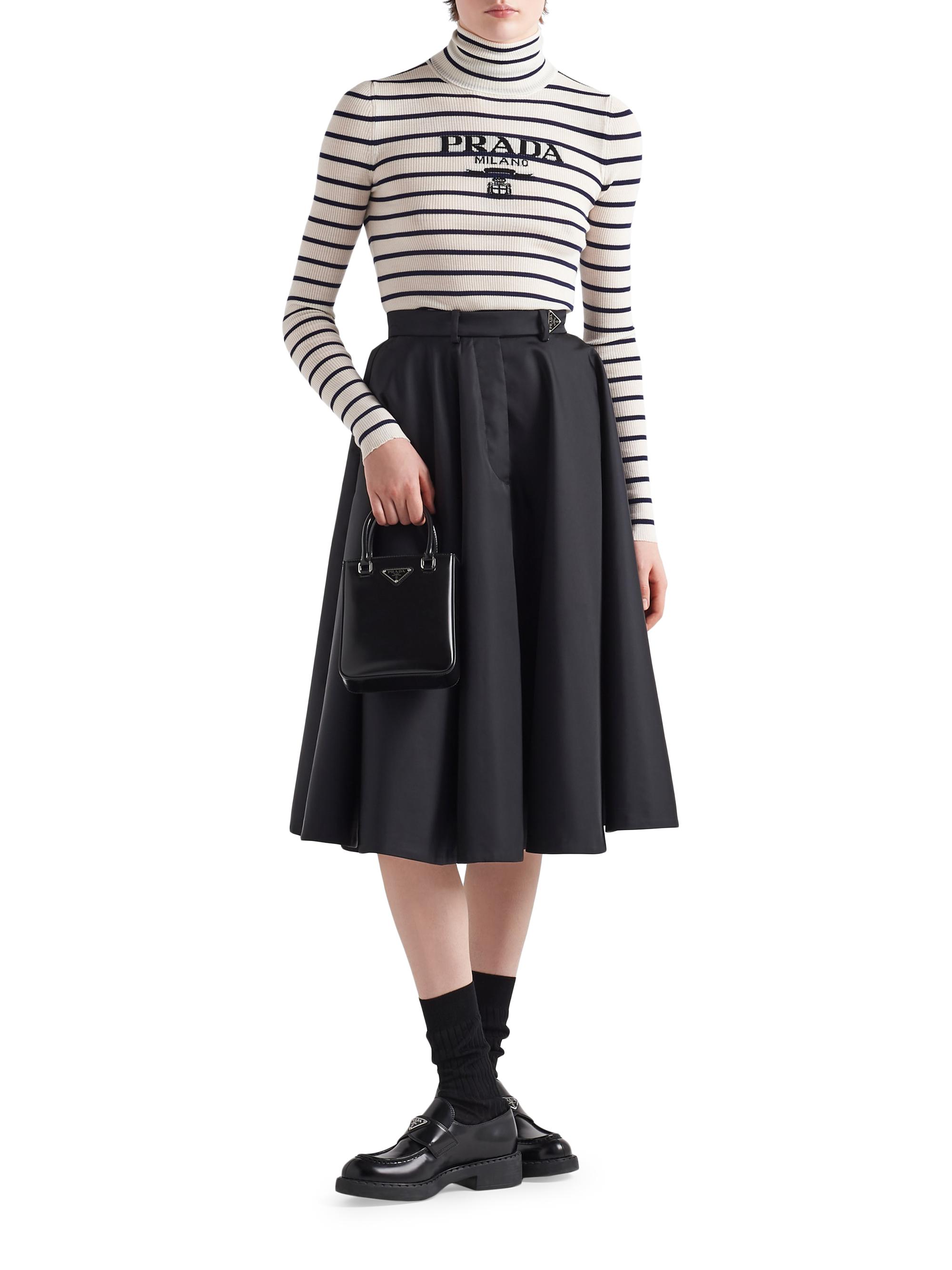 Prada Re-Nylon Pleated Skirt | Saks Fifth Avenue
