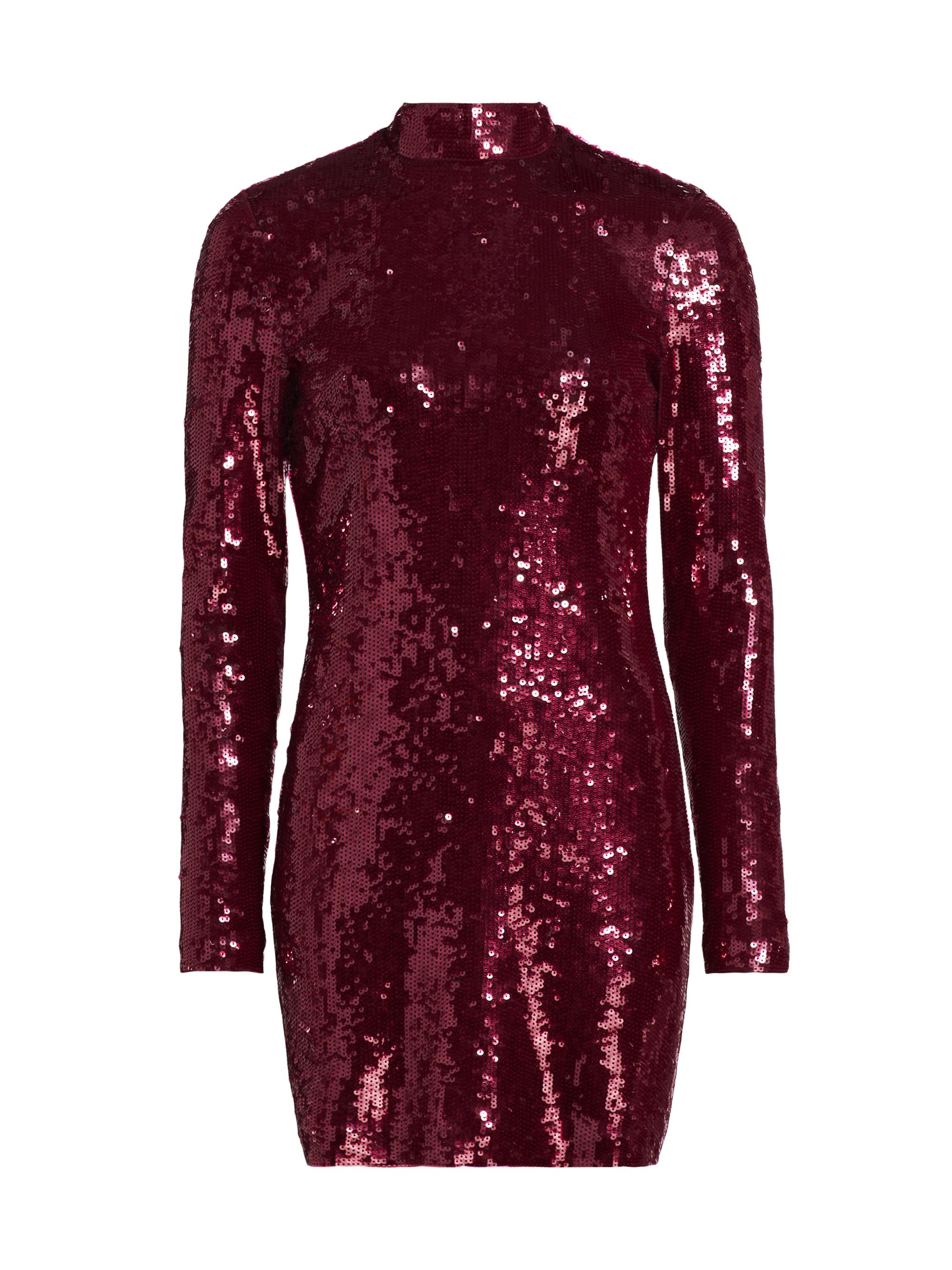 Veronica Beard Women's Sylee Sequined Minidress - Wine