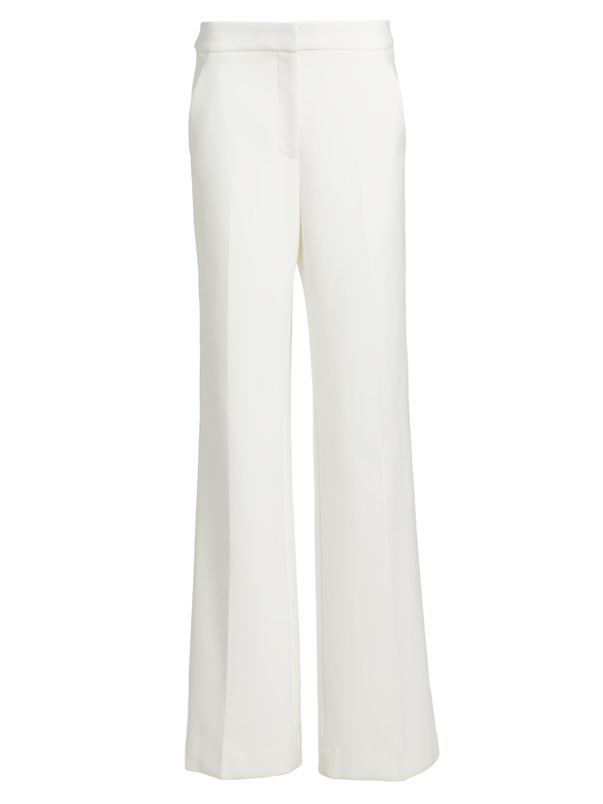 Veronica Beard Women's Tonelli Side Stripe Pants - Off White