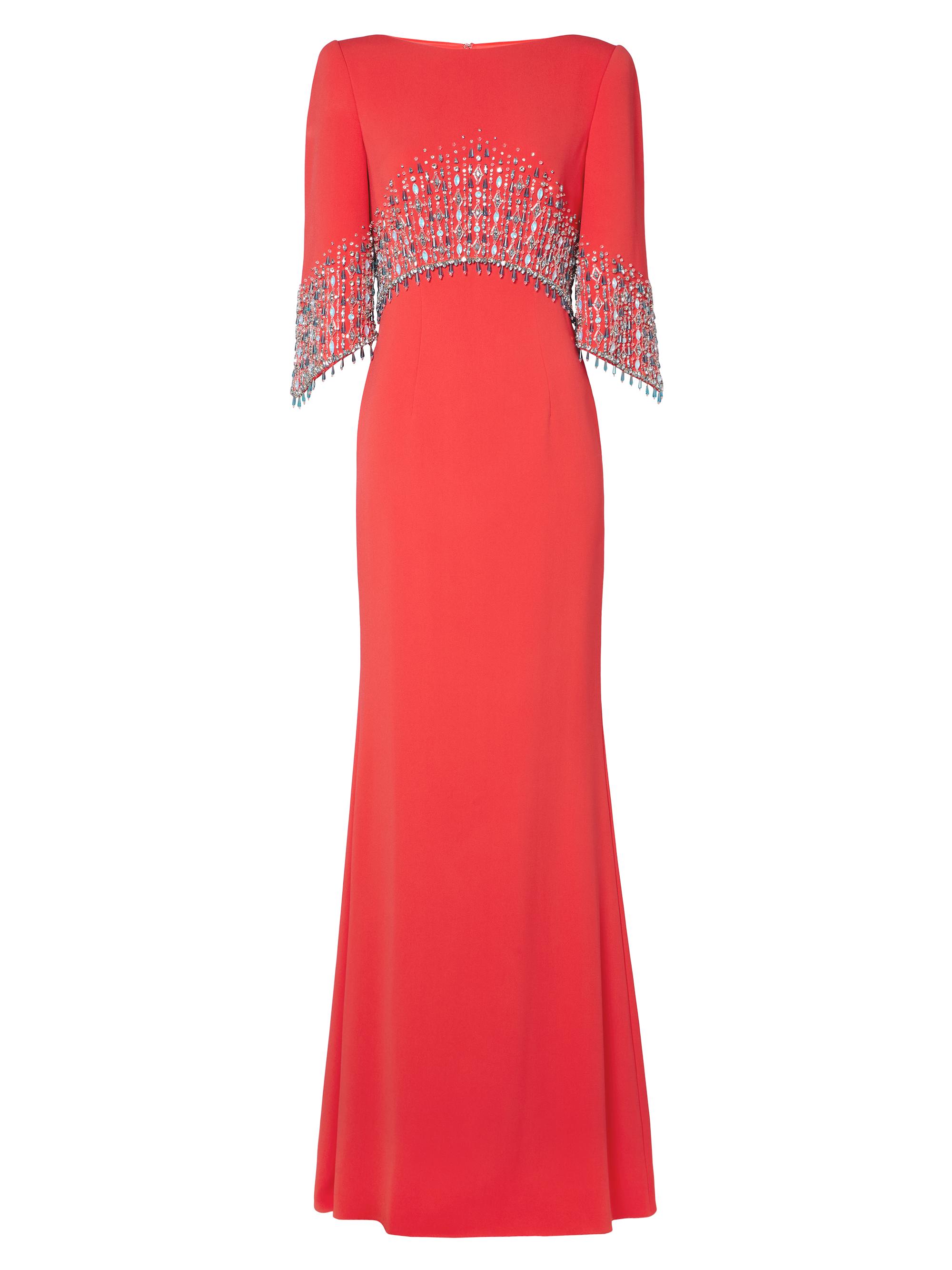 Jenny Packham Electra Embellished A-Line Gown | Saks Fifth Avenue