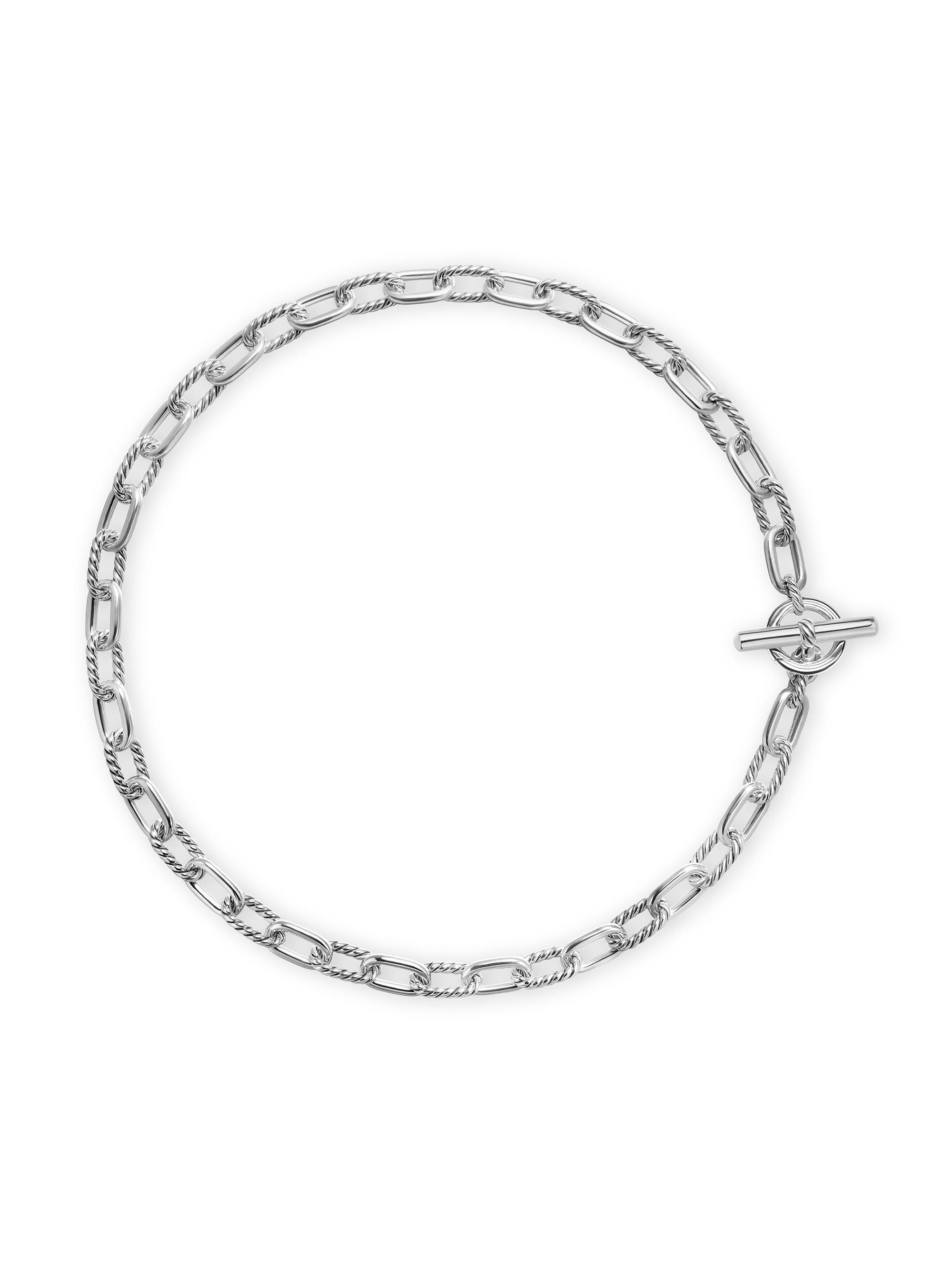 David Yurman Women's Madison Toggle Chain Necklace in Sterling Silver, 8.5MM - Silver