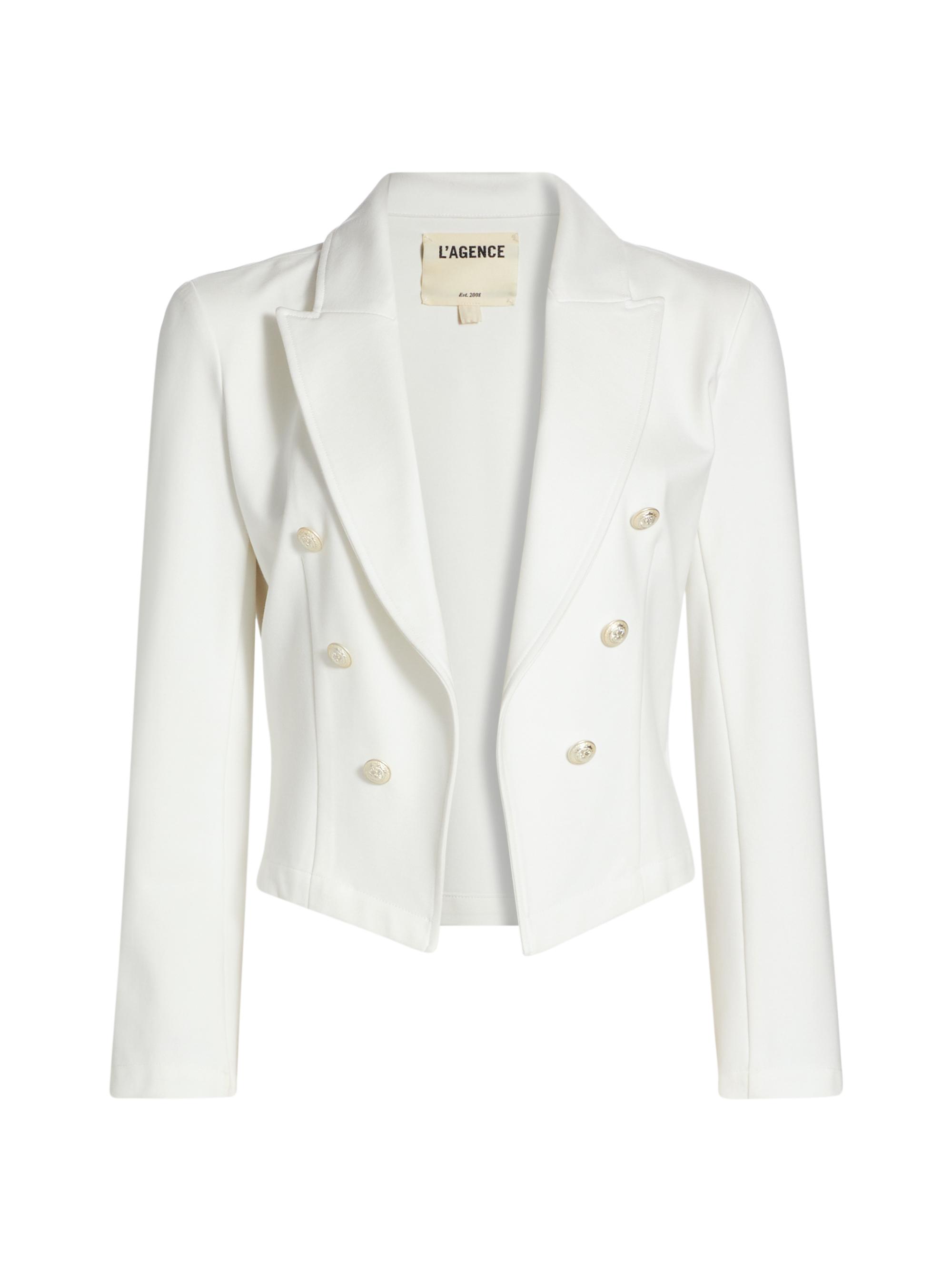 L'AUBE BLANC Double-breasted Knit Double-breasted Knit