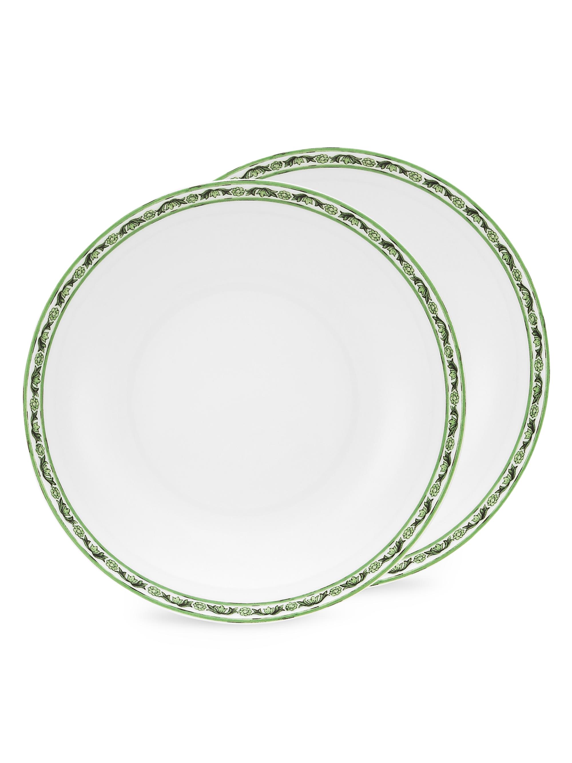 Dolce & Gabbana Verde Maiolica Dinnerware Collection - Green Dessert Plate