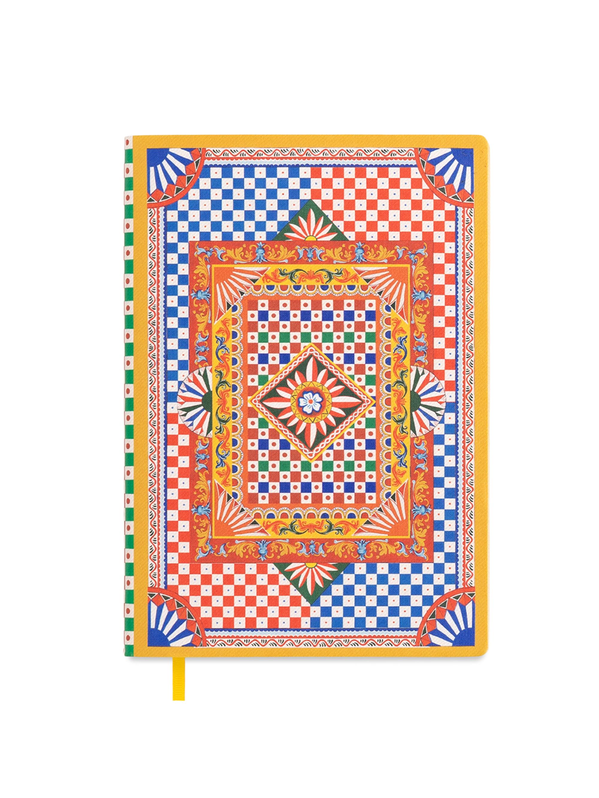 Dolce & Gabbana Carretto Siciliano Ruled Notebook