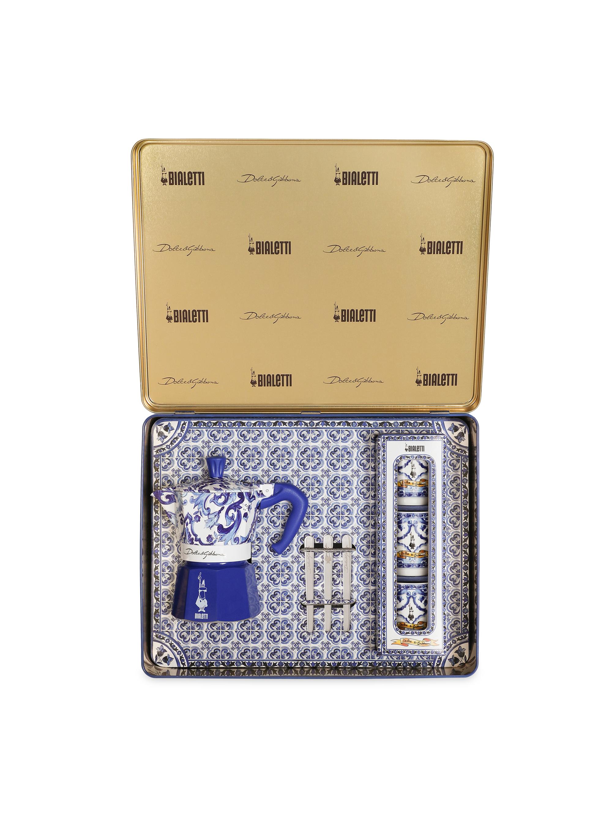 Dolce&Gabbana Bialetti Moka 3-Cup Coffee Maker & Porcelain Cups 7