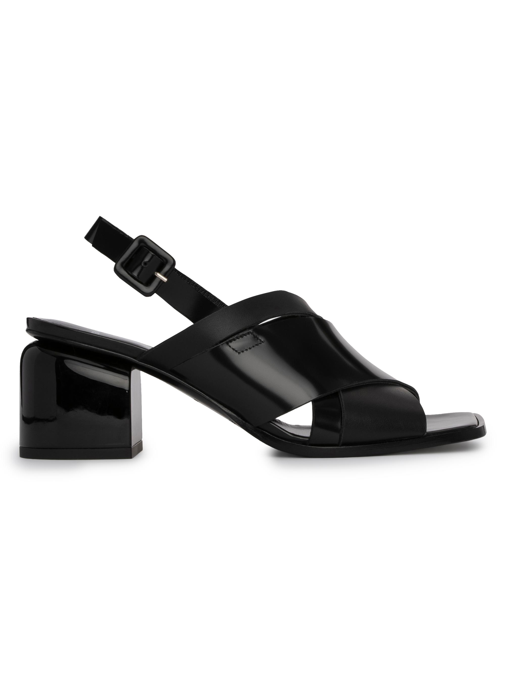 Pierre Hardy Alpha Cross 70MM Leather Sandals | Saks Fifth Avenue