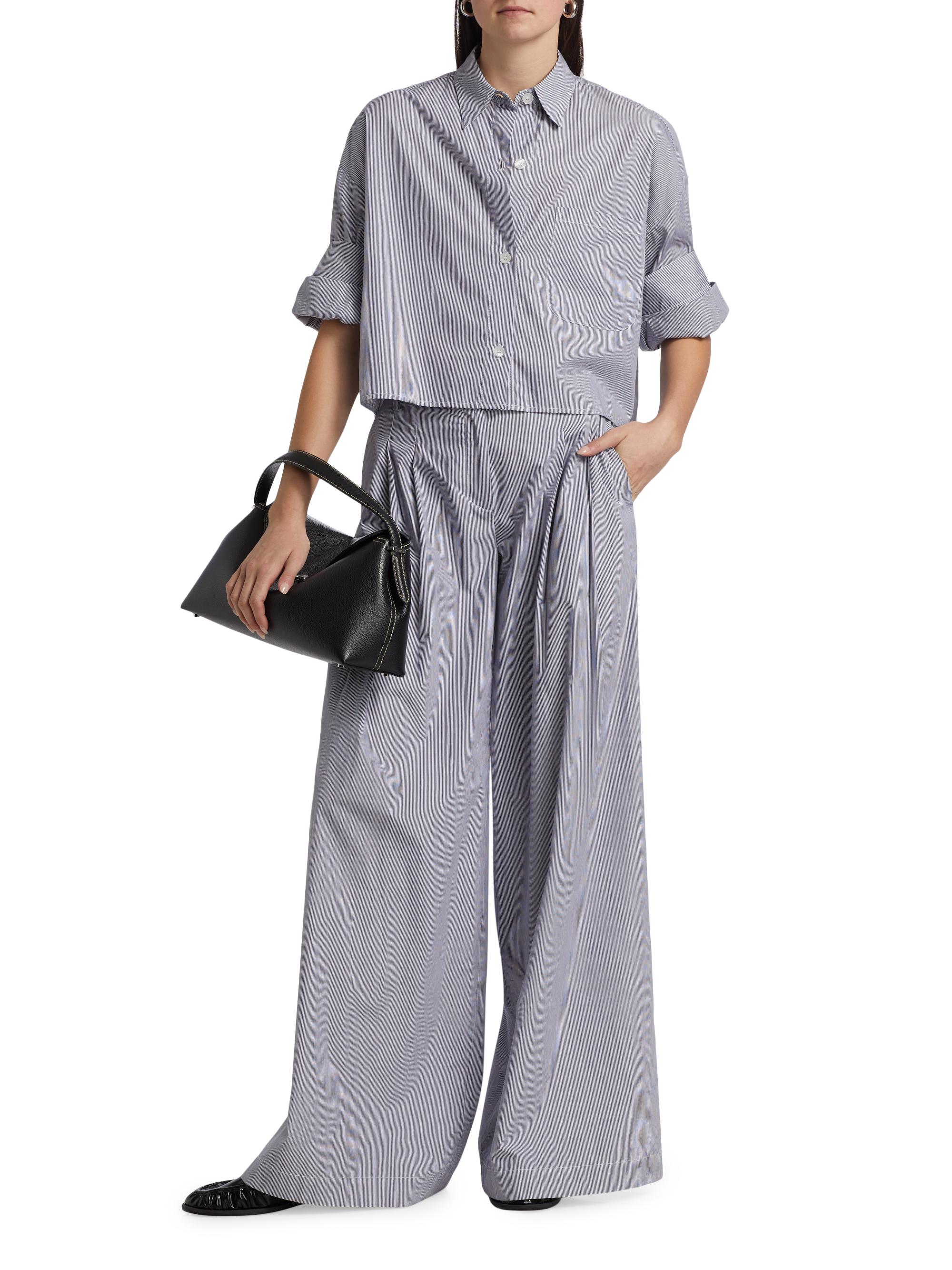 TWP New Didi Cotton Wide-Leg Pants | Saks Fifth Avenue