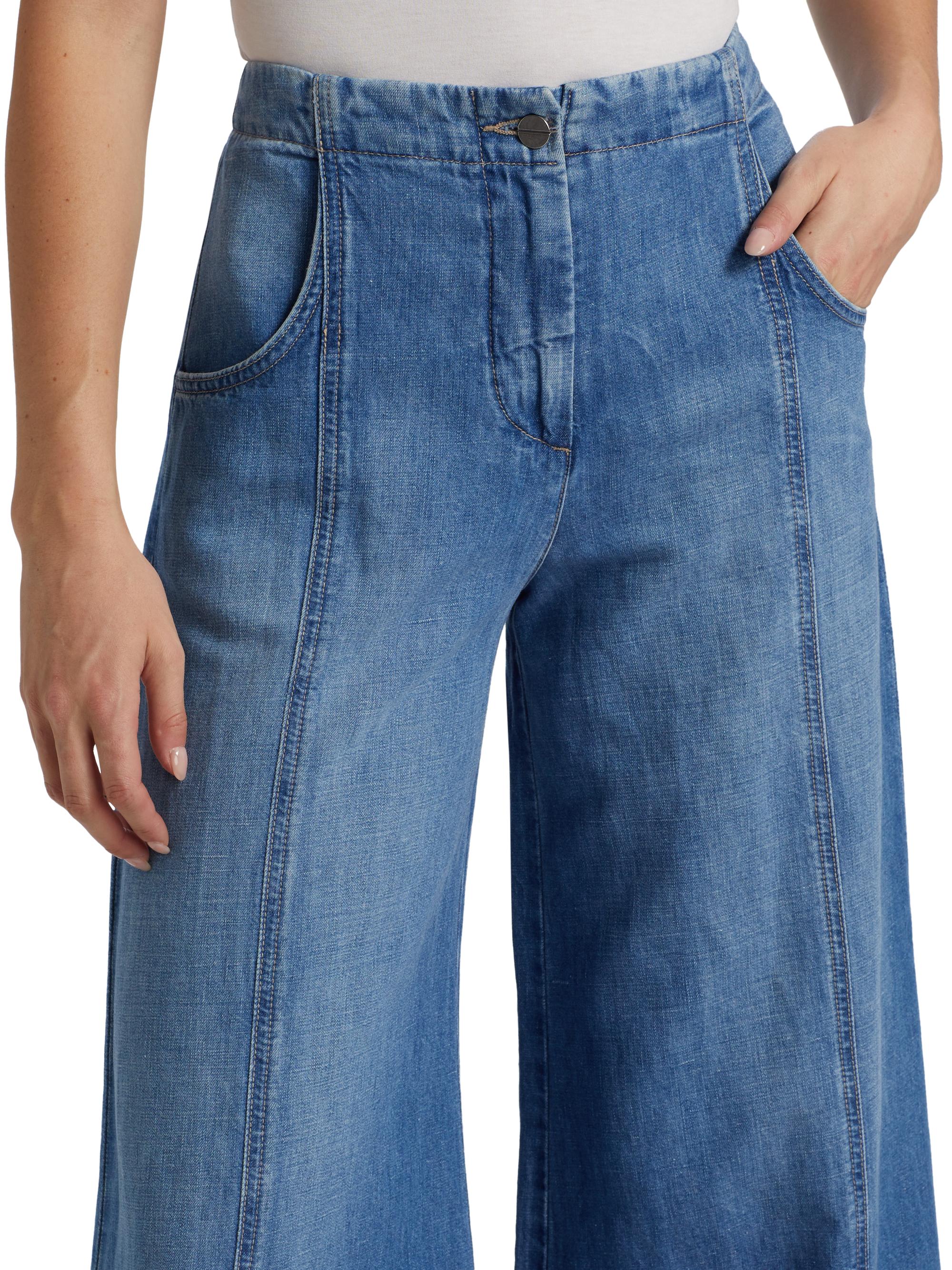 TWP Dancing In The Dark Wide-Leg Jeans | Saks Fifth Avenue