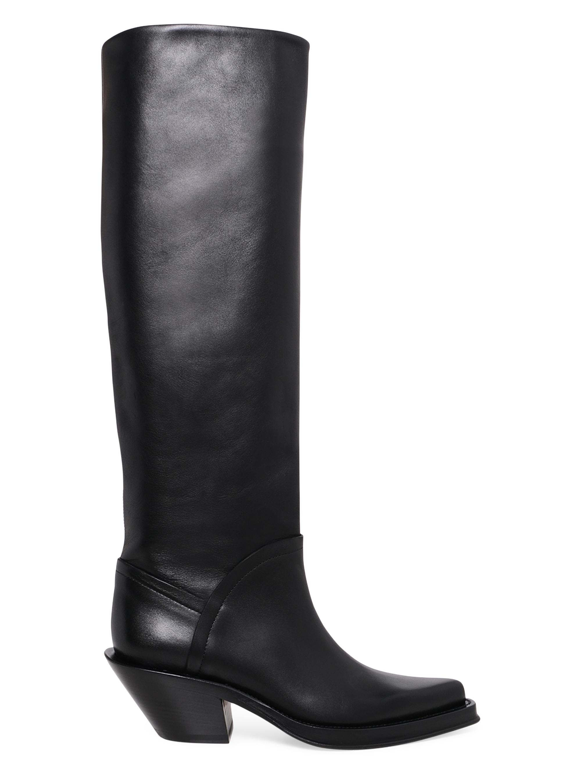 Gabriela Hearst Women's Camero 50MM Leather Boots - Black