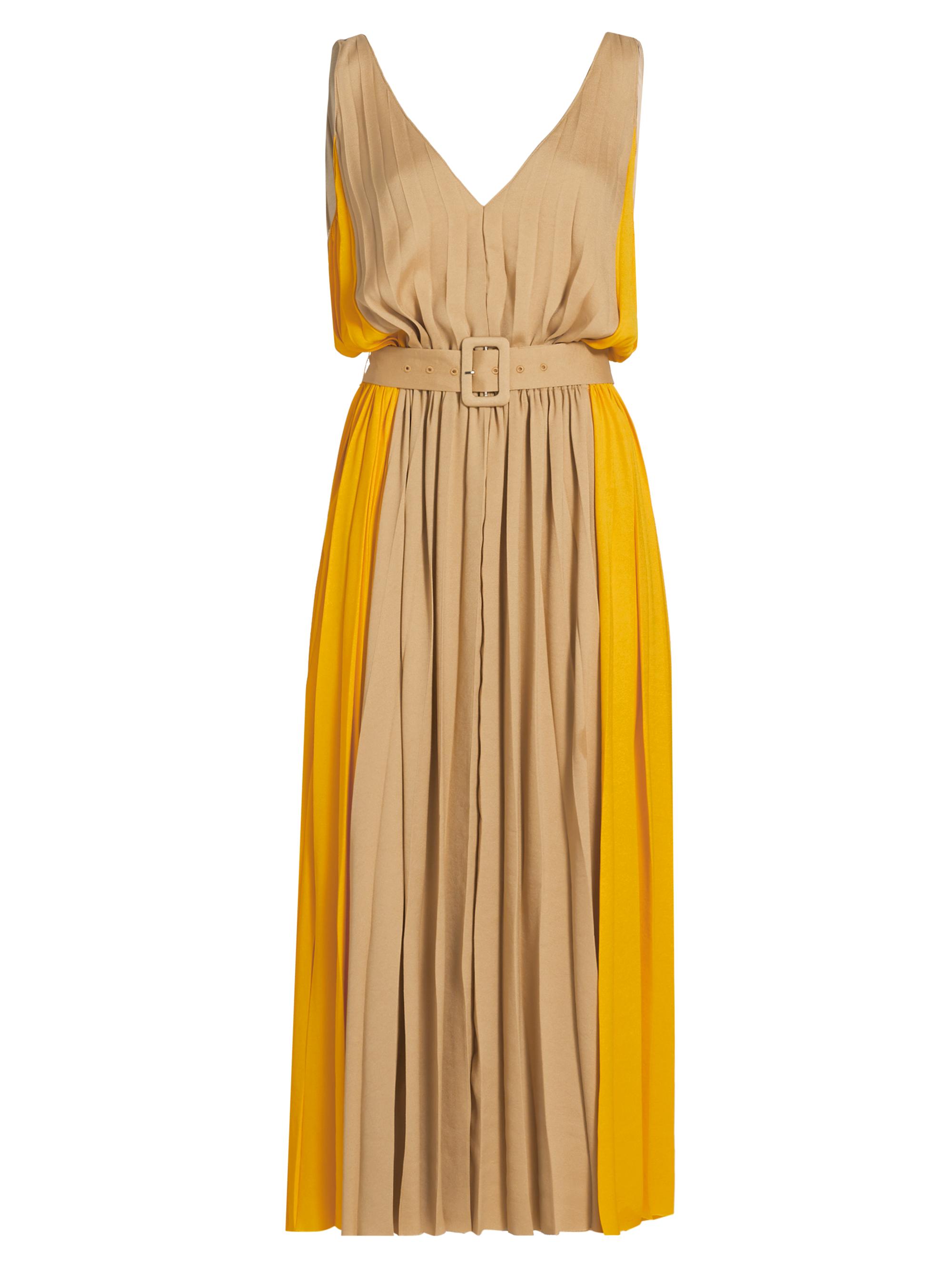 Ramy Brook Women's Latoya Belted Midi-Dress - Daisy Colorblock