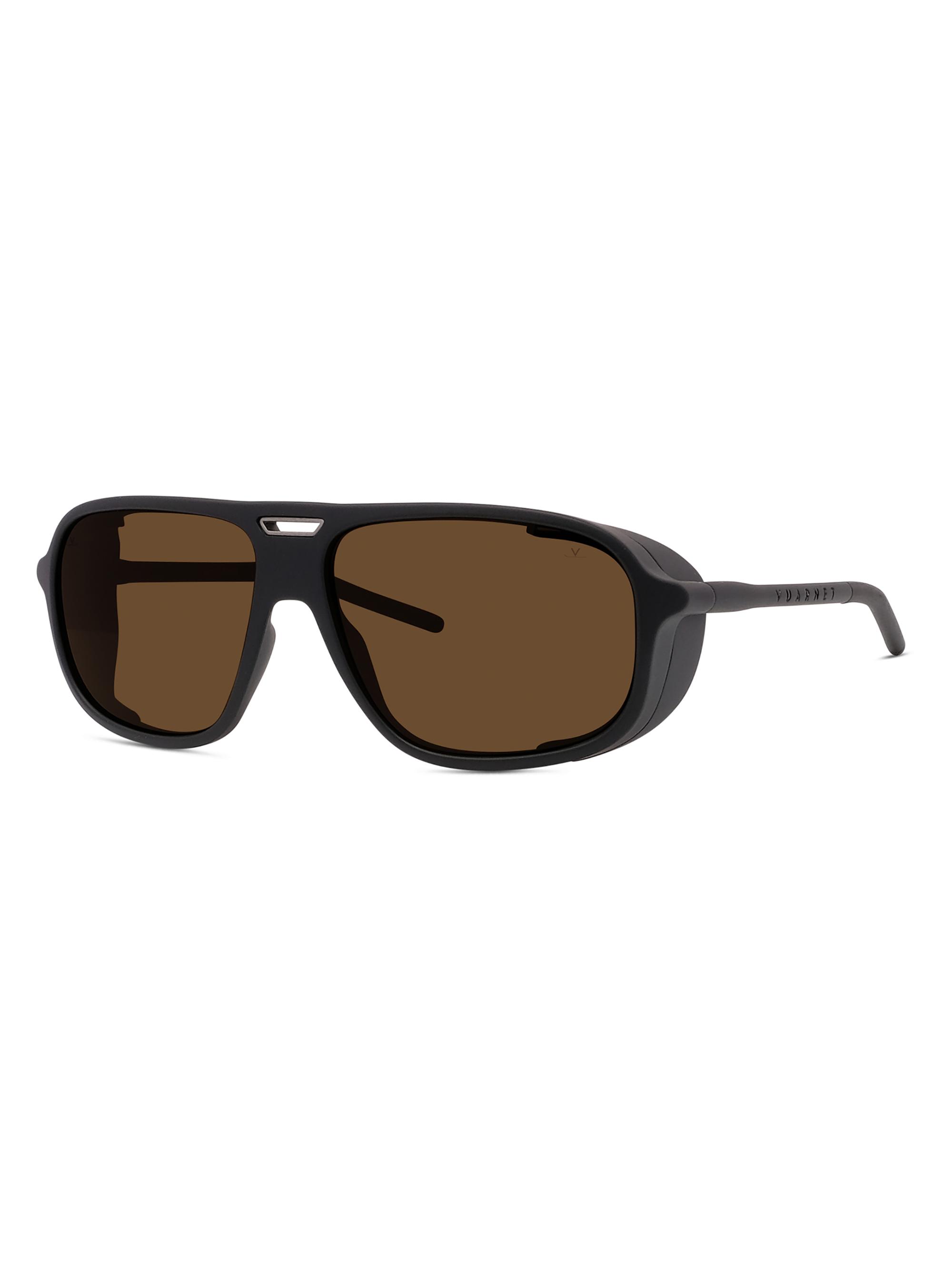 Vuarnet Men's Ice 02 61MM Pilot Sunglasses - Brown Matte Black