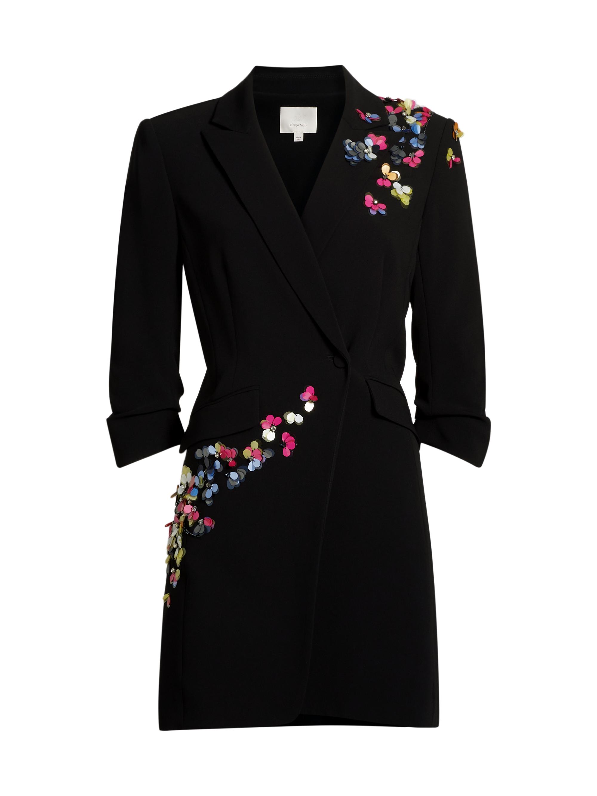 Cinq à Sept Reina Lace Cotton-Blend Minidress | Saks Fifth Avenue