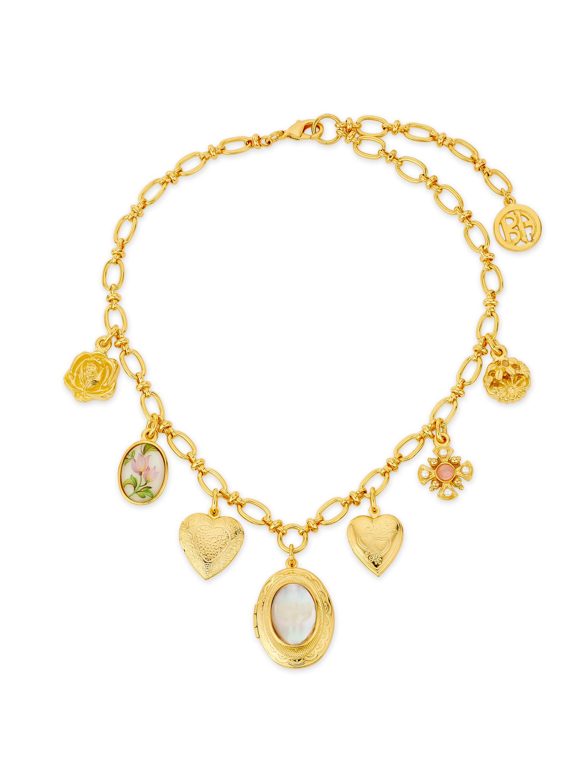 Ben Amun Women's 22K-Gold-Plated Charm Necklace - Yellow Gold
