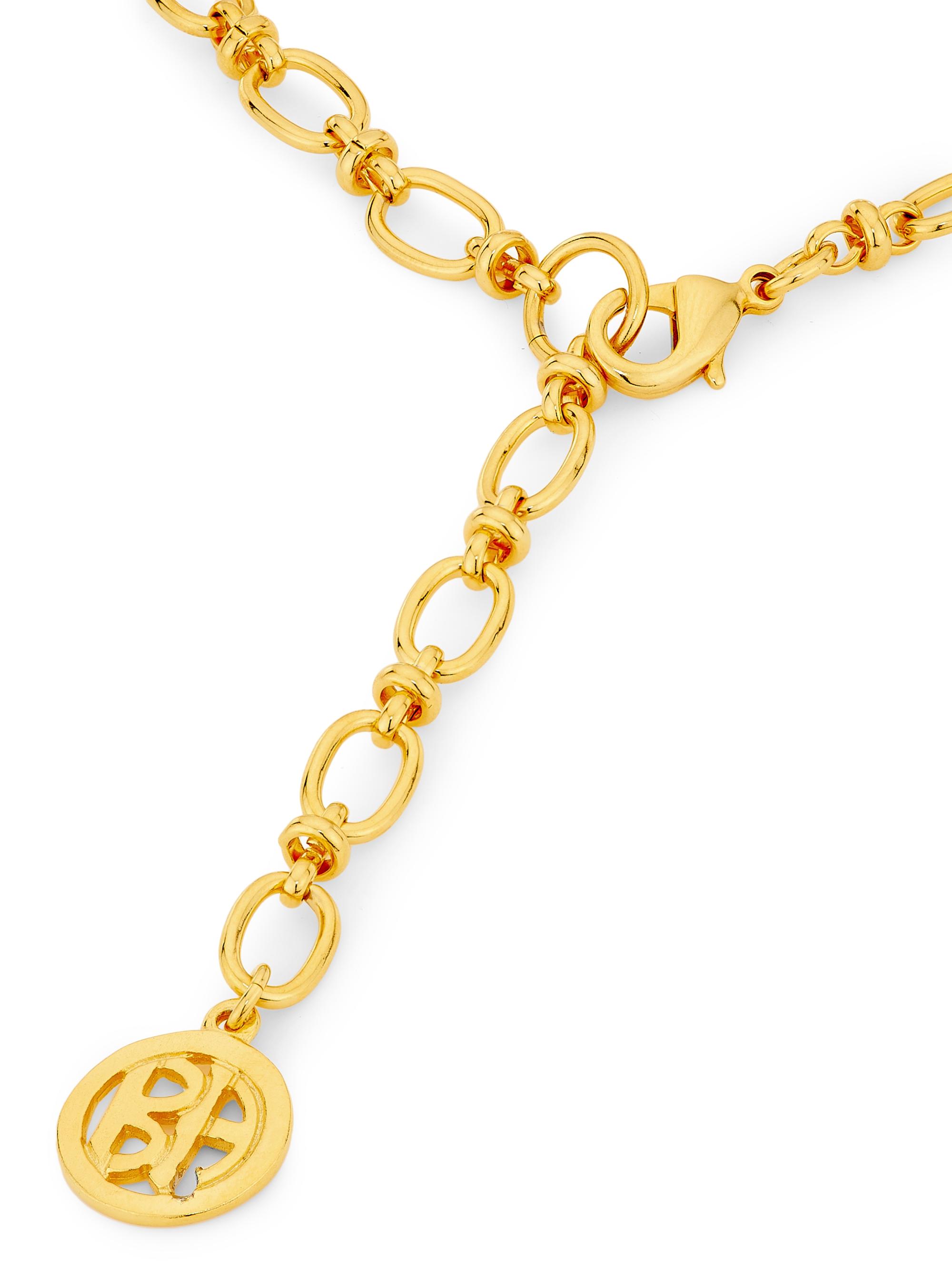 Ben Amun 22K-Gold-Plated Charm Necklace | Saks Fifth Avenue