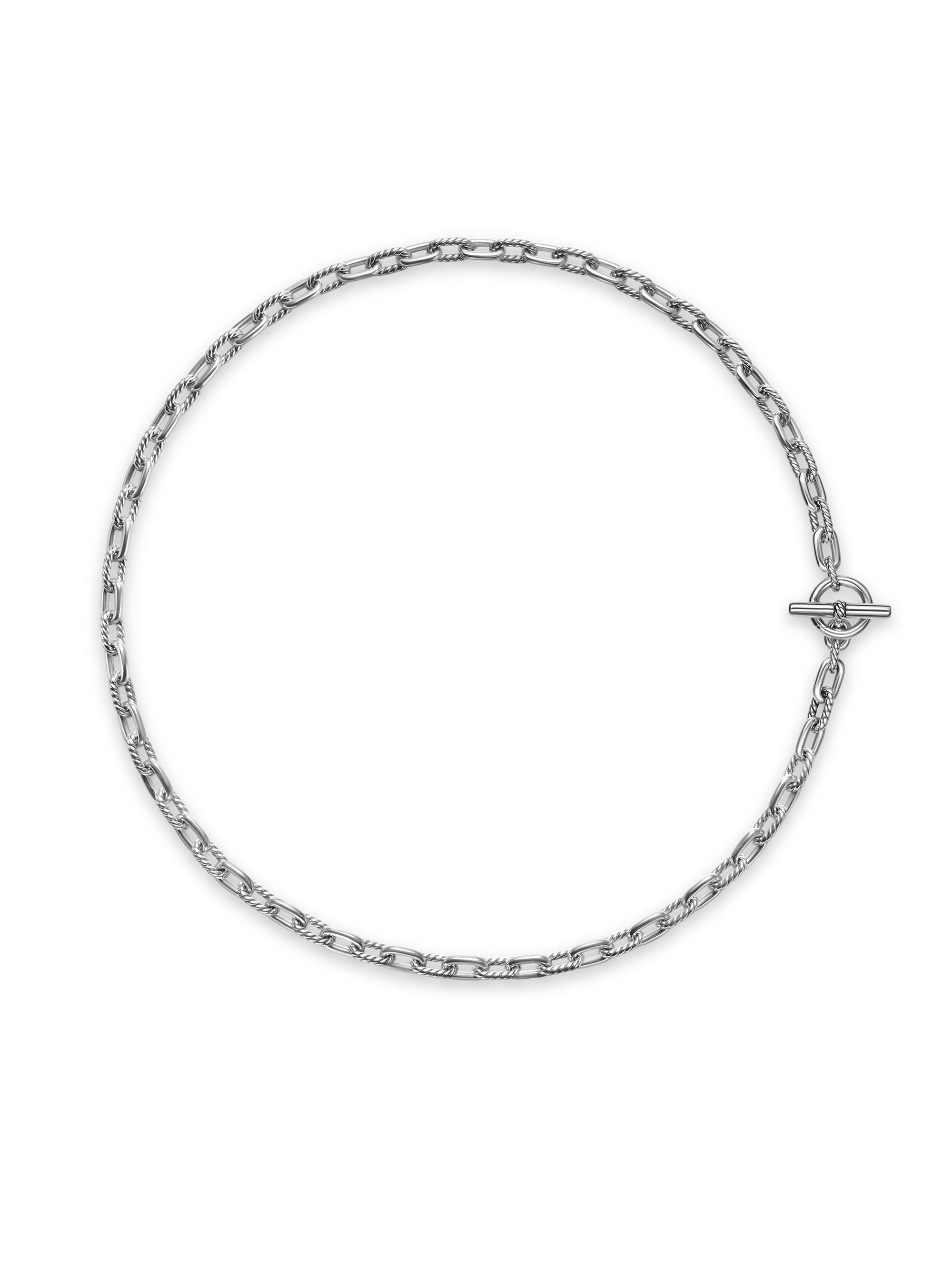 David Yurman Women's Madison Toggle Chain Necklace in Sterling Silver, 5.5MM - Silver