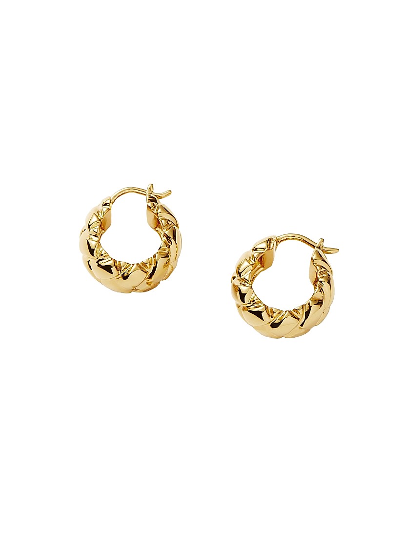 Shop Missoma Lucy Williams Waffle 18K-Yellow-Gold Vermeil Shop Missoma Lucy Williams Waffle 18K-Yellow-Gold Vermeil