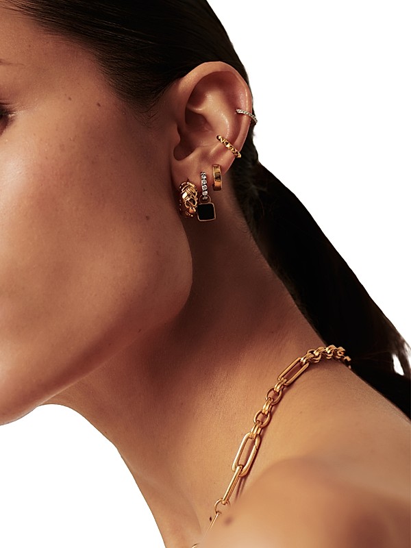 Shop Missoma Lucy Williams Waffle 18K-Yellow-Gold Vermeil Shop Missoma Lucy Williams Waffle 18K-Yellow-Gold Vermeil