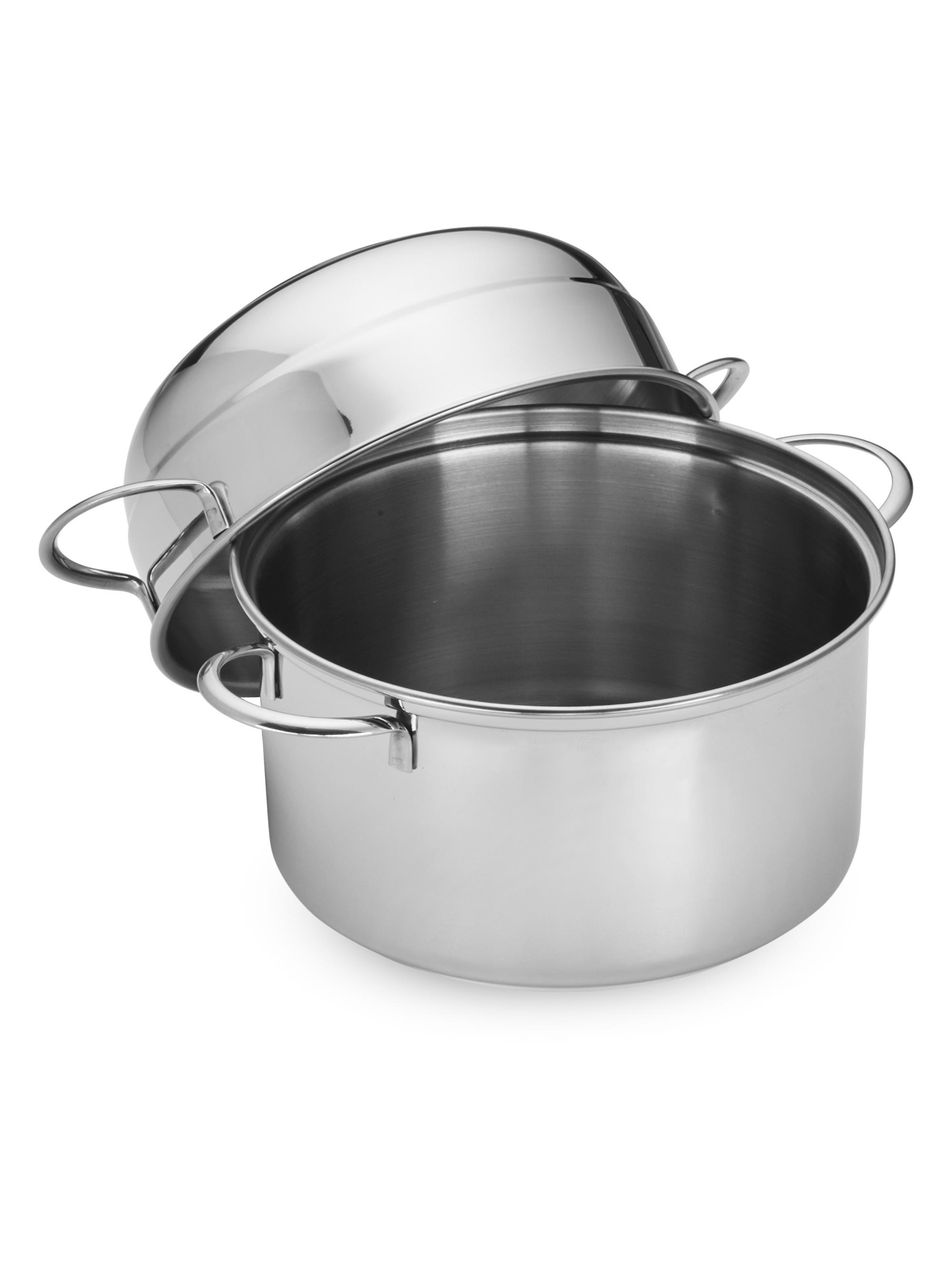 Demeyere Resto 3.2 Quart Stainless Steel Mussel Pot - Stainless Steel