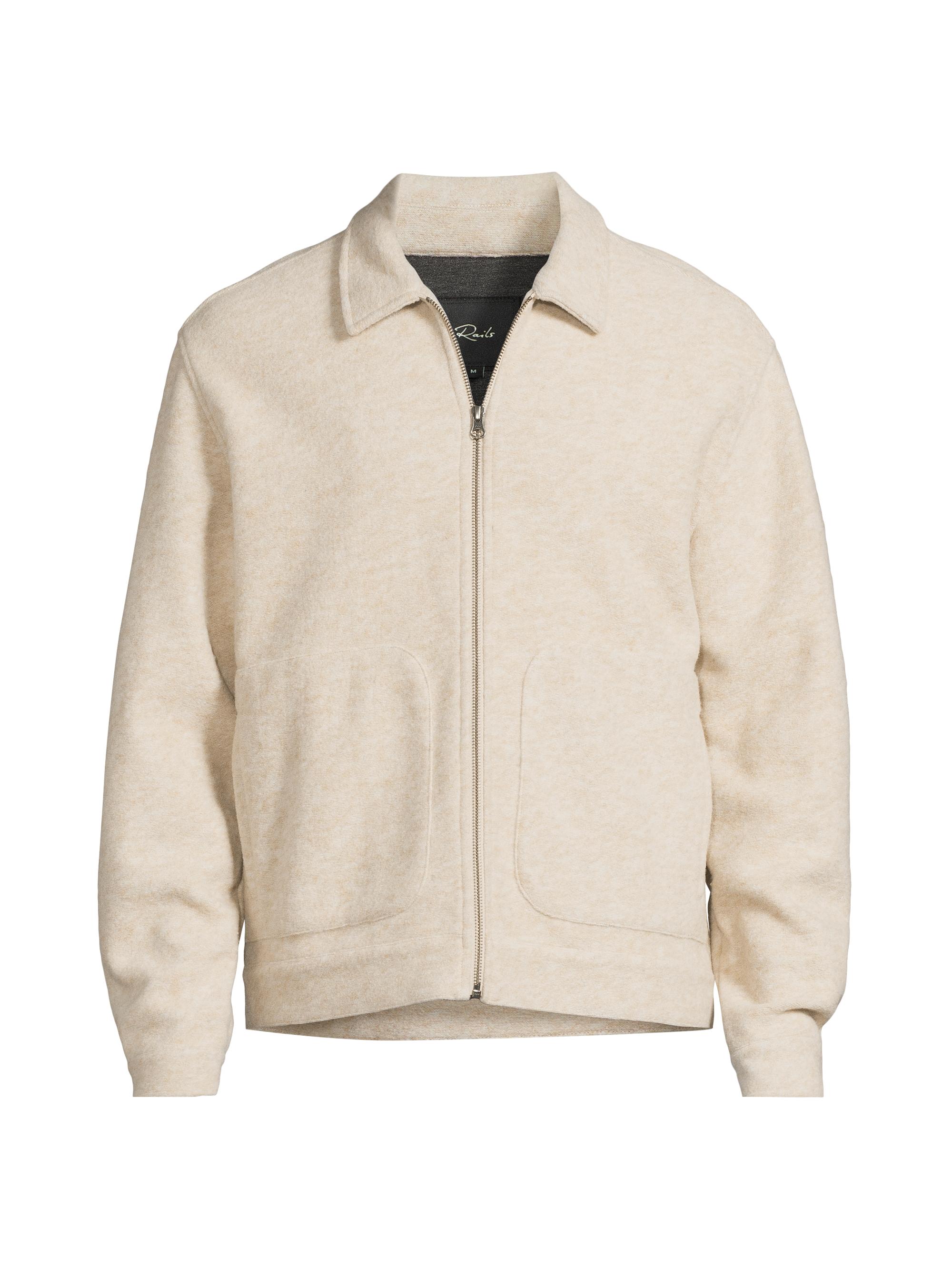 Rails Men's Shael Zip Shirt Jacket - Almond