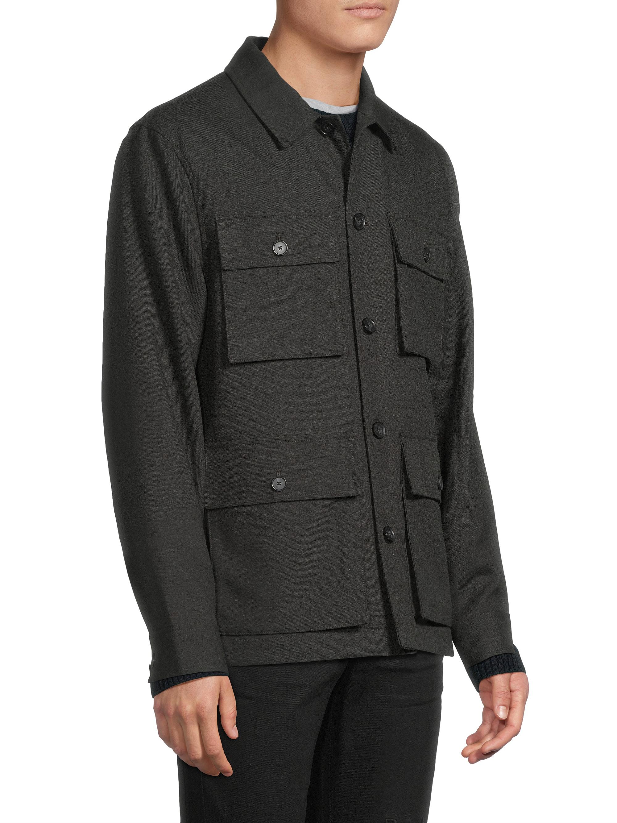 ジャケット・アウター vintage tropical wool jacket Vince Tropical Wool Field Jacket | Saks Fifth Avenue