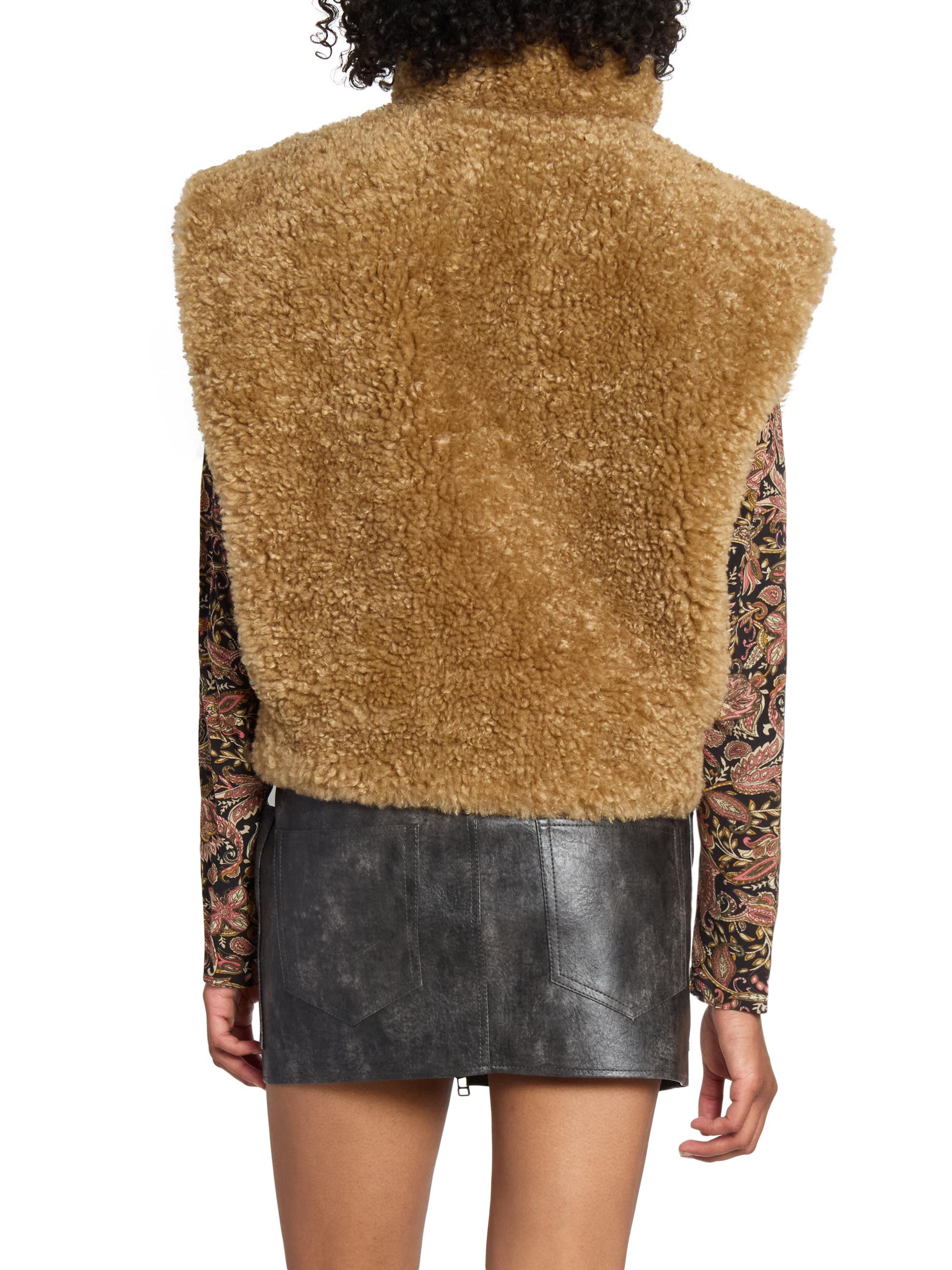 Isabel Marant Étoile Alisa Faux Shearling Vest | Saks Fifth Avenue