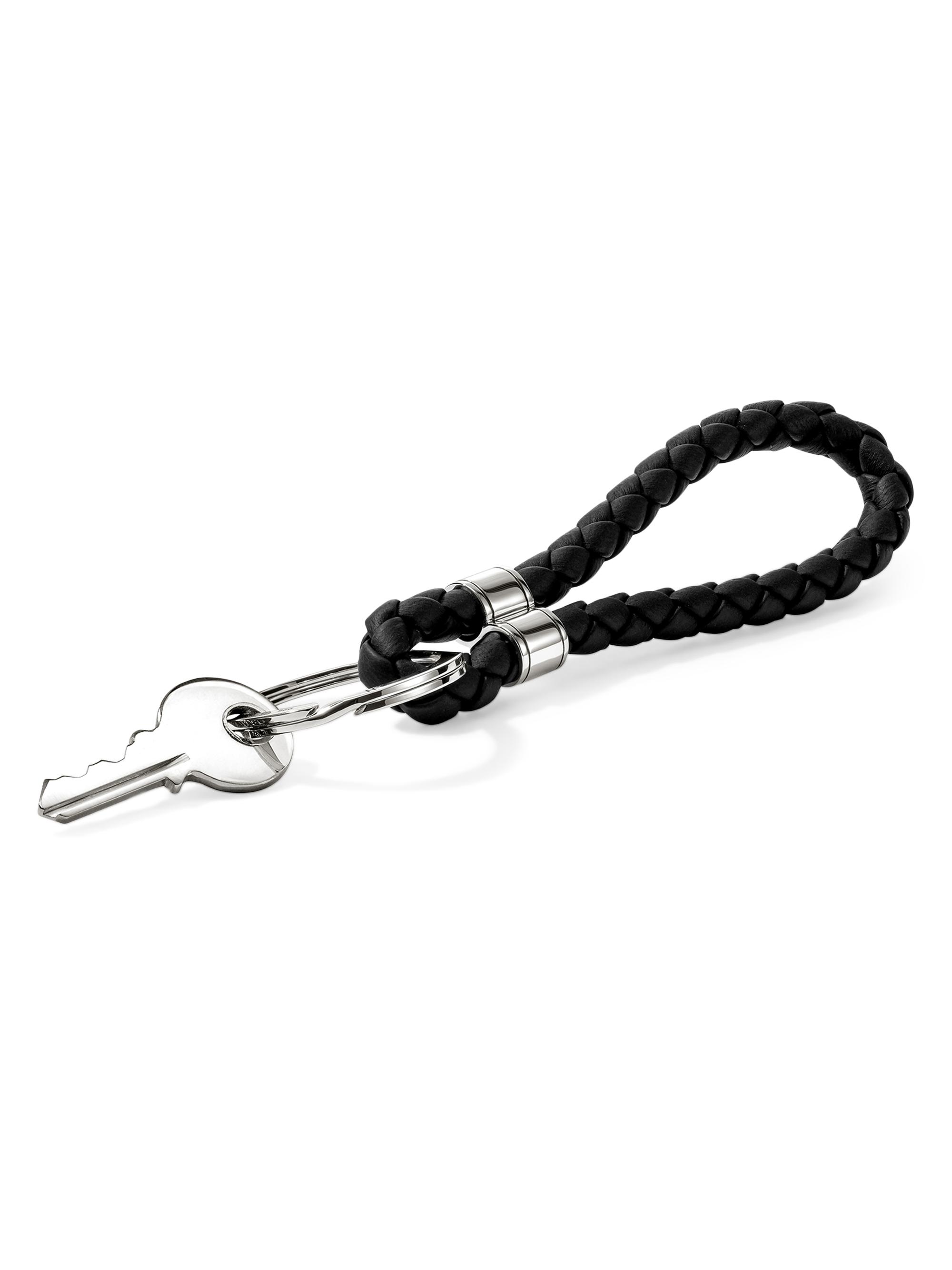 John Hardy Men's Sterling Silver & Leather Key Chain - Silver