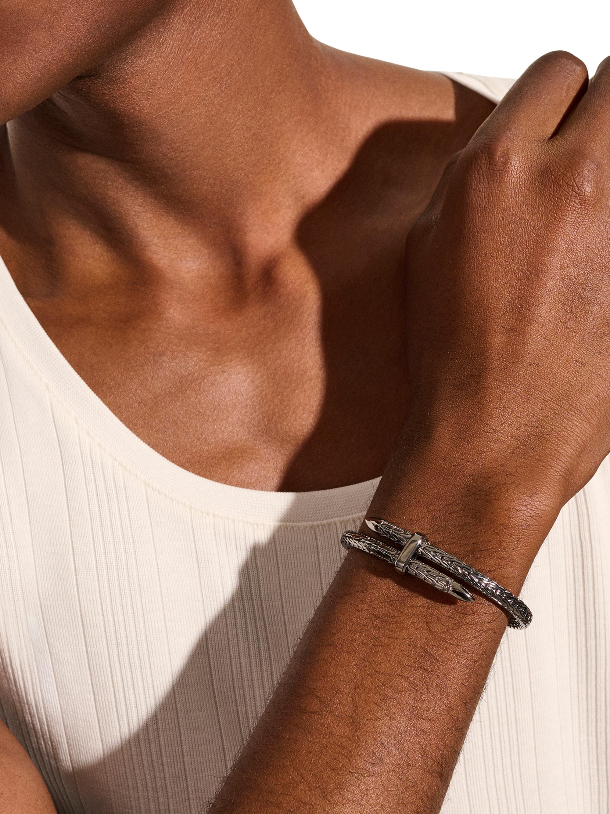 John Hardy Spear Flex Cuff Sterling Silver Bracelet | Saks Fifth