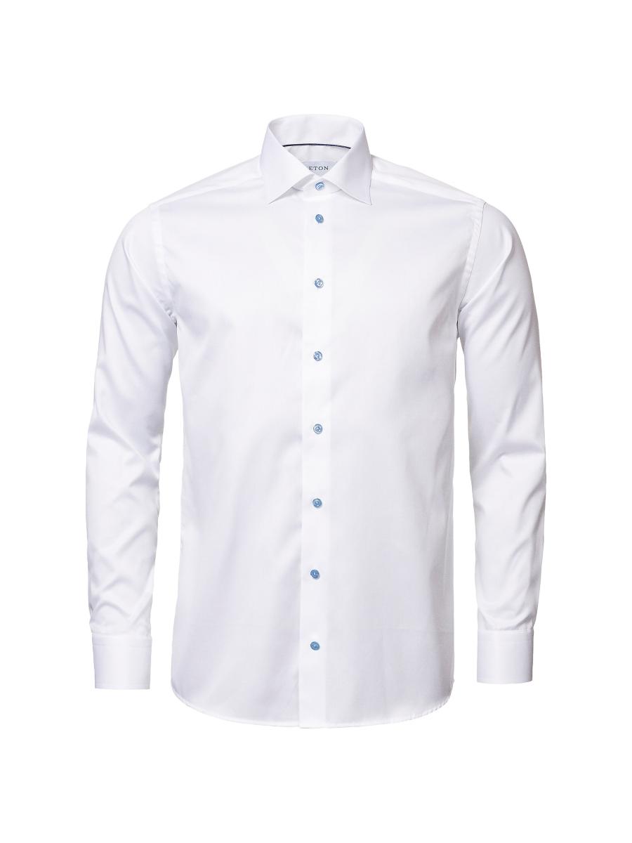 Eton Men's Slim-fit Twill Shirt In Multi