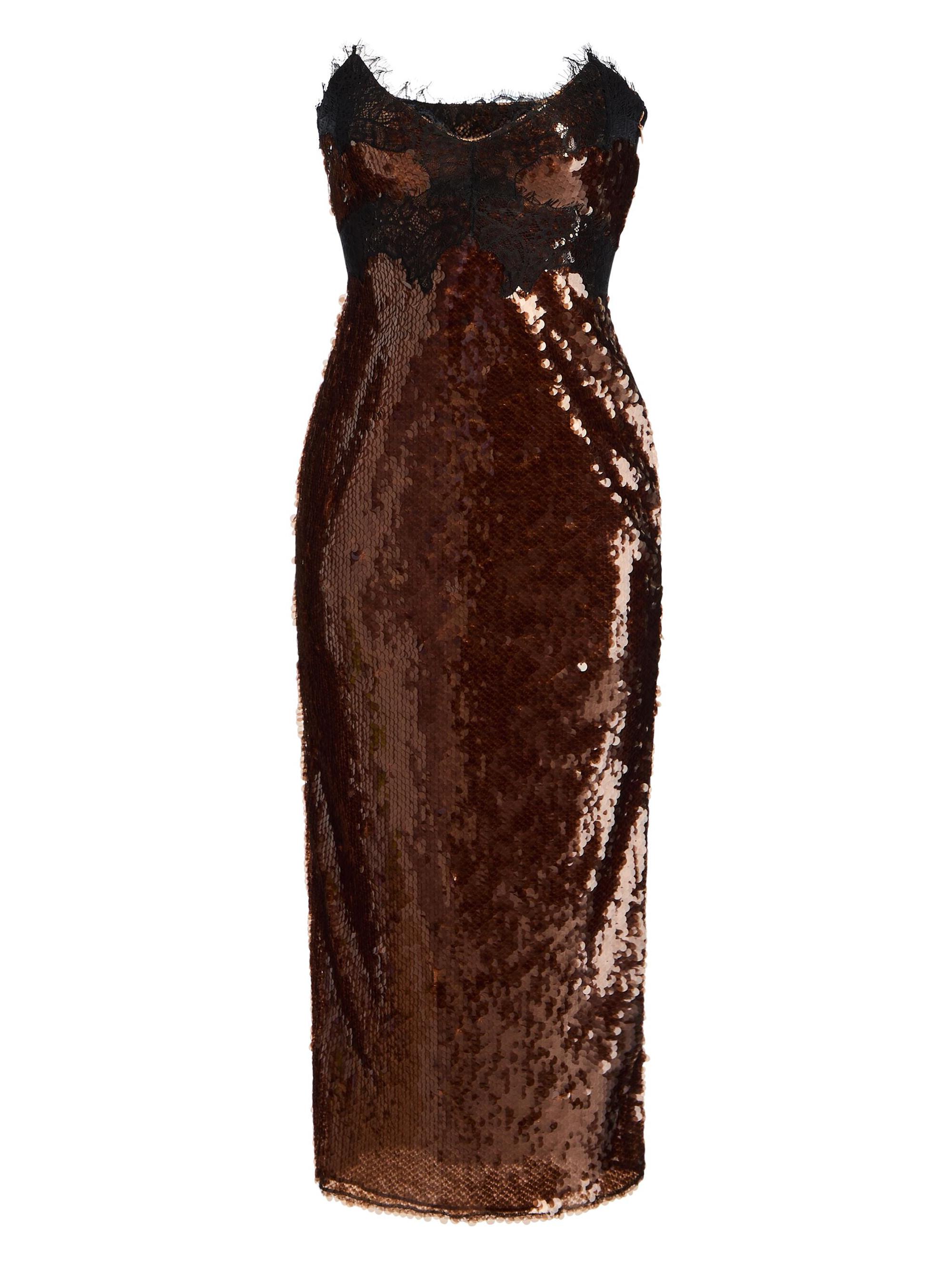 Retrofête Women's Ellen Sequin Dress - Ice Blue