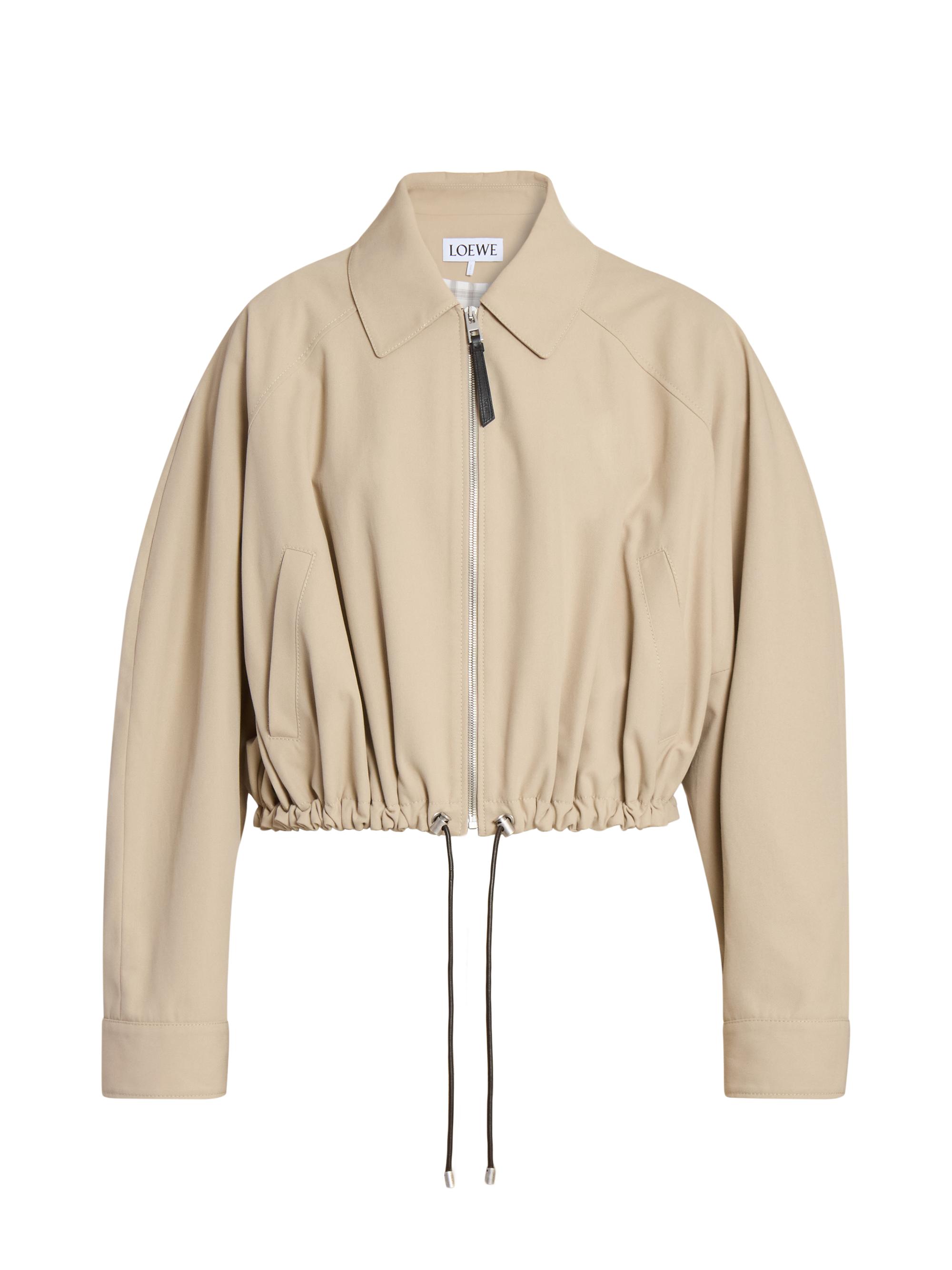 LOEWE Women's Balloon-Sleeve Jacket - Beige