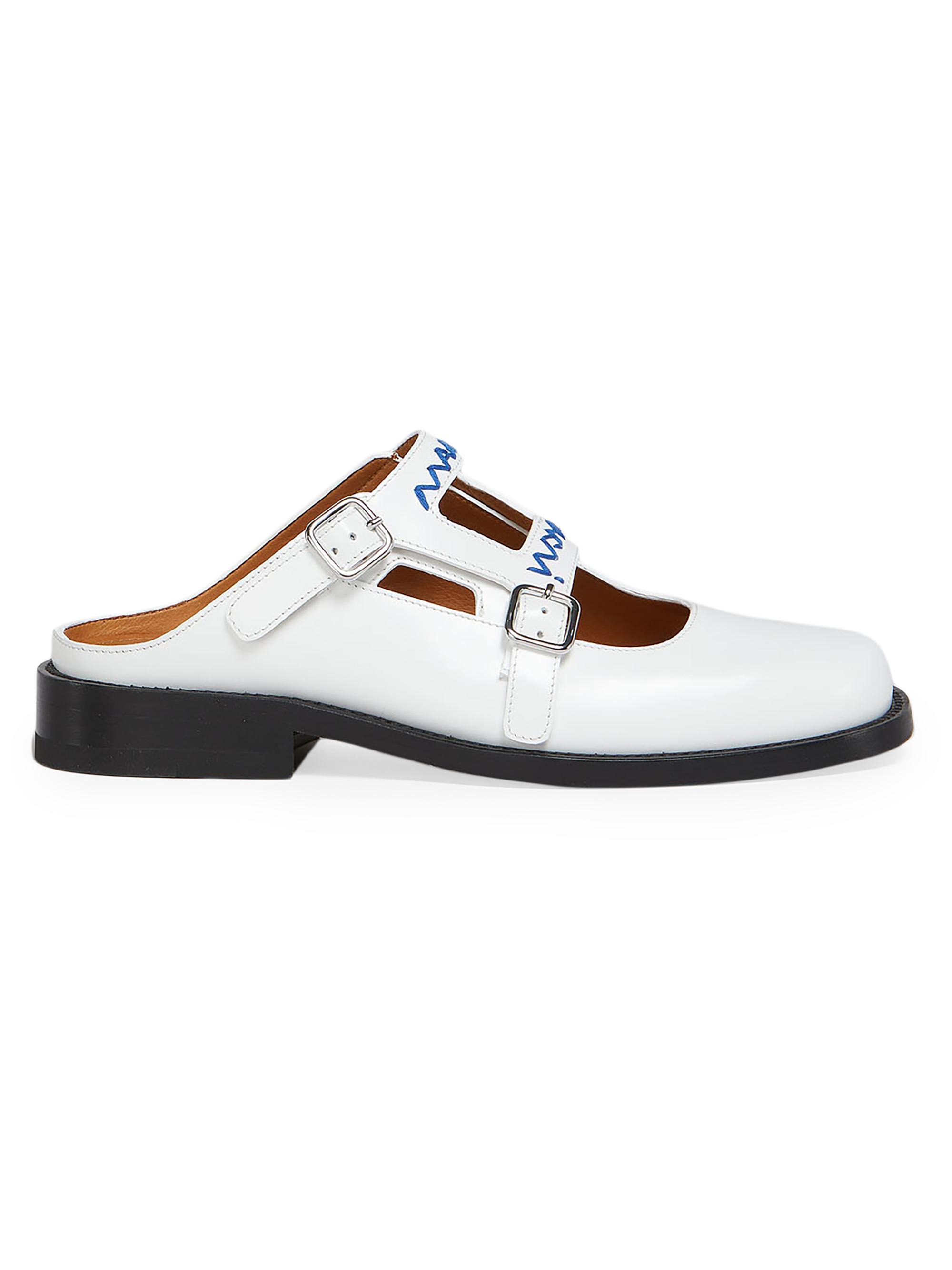 Marni Mary Jane-Style Double-Strap Sabbots | Saks Fifth Avenue