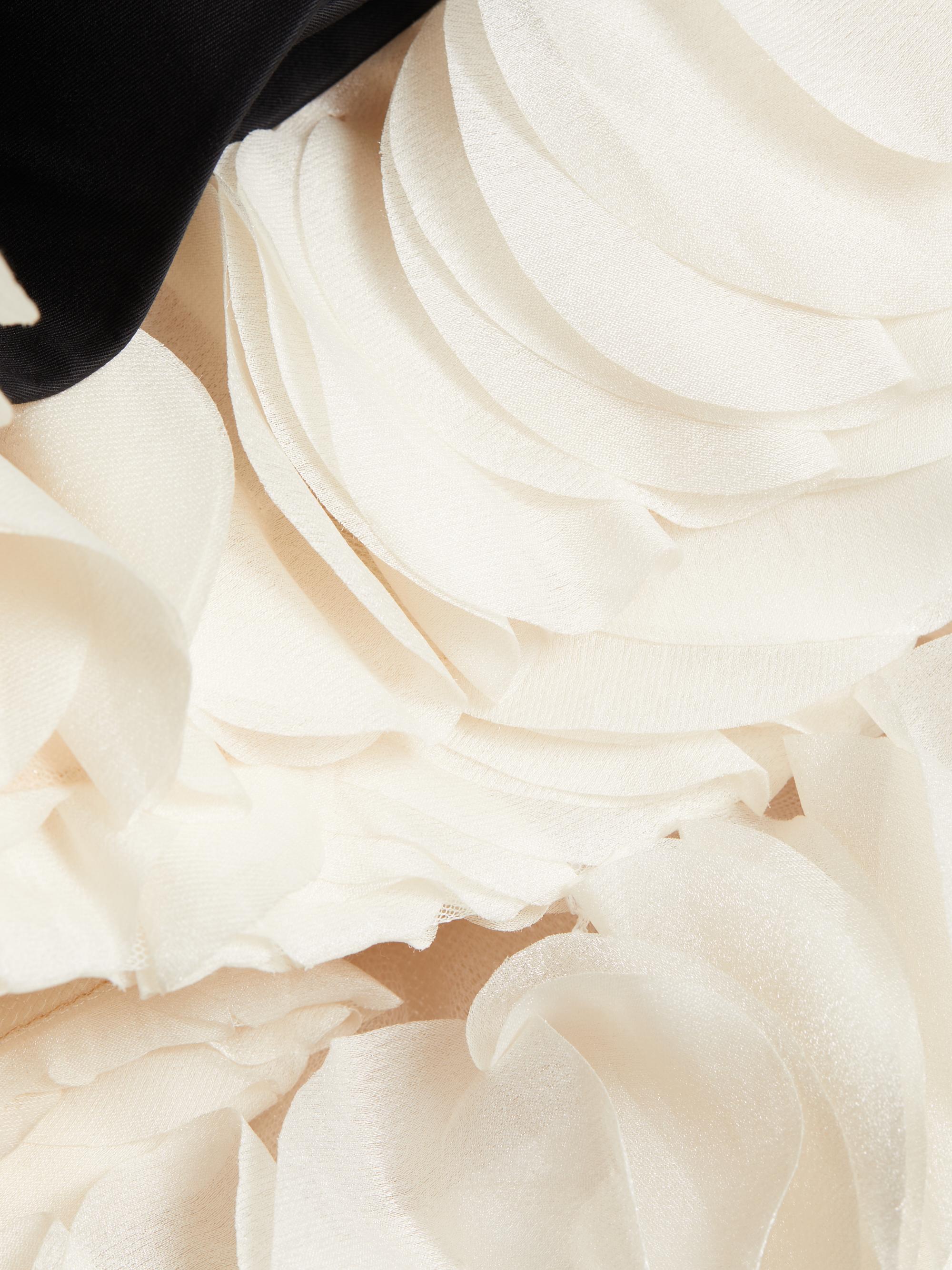 Bronx and Banco Catalina Ruffled Satin Minidress | Saks Fifth Avenue