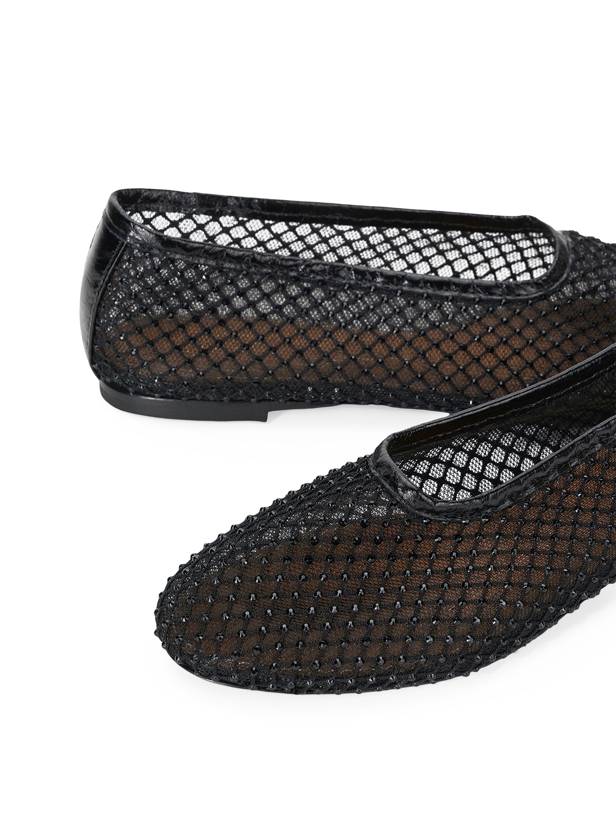 Staud Alba Leather Ballet Flats | Saks Fifth Avenue