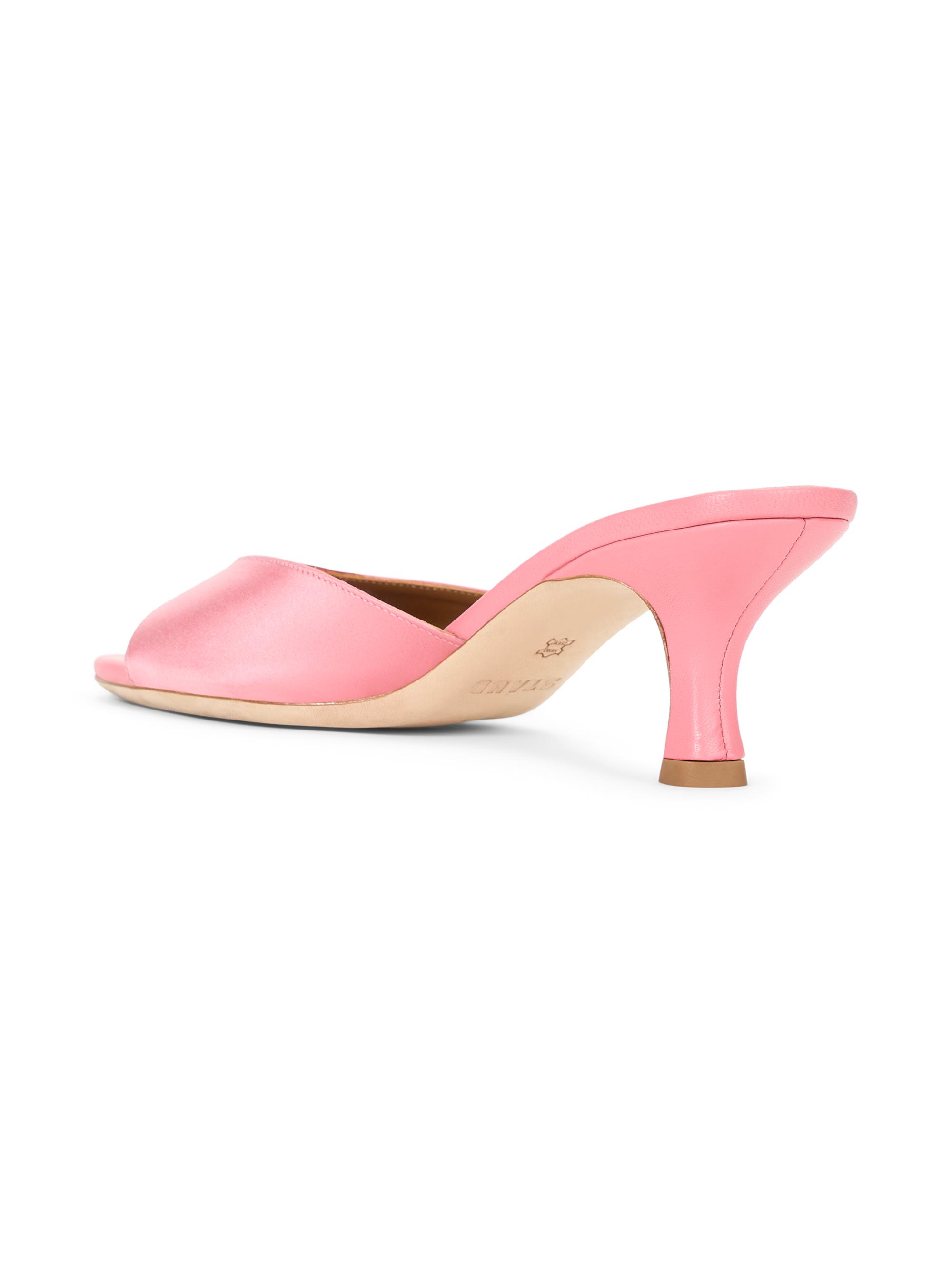 Staud Brigitte 55MM Silk-Blend Mule Sandals | Saks Fifth Avenue