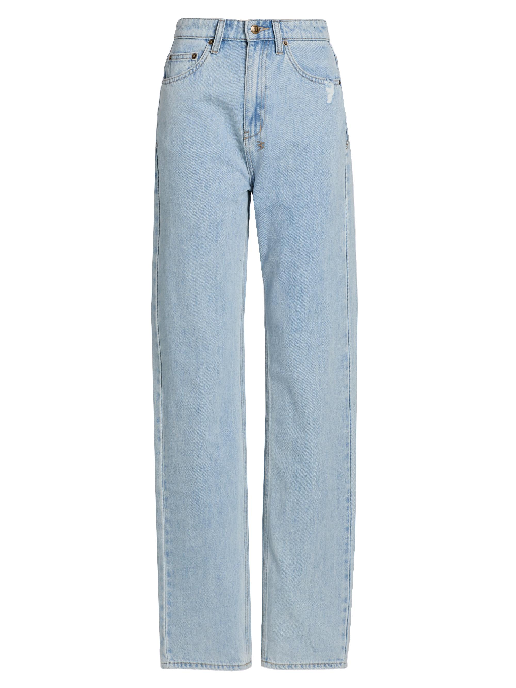 Ksubi Women's Democrazy Playback Rollin Super-High Rise Tapered Jeans - Denim