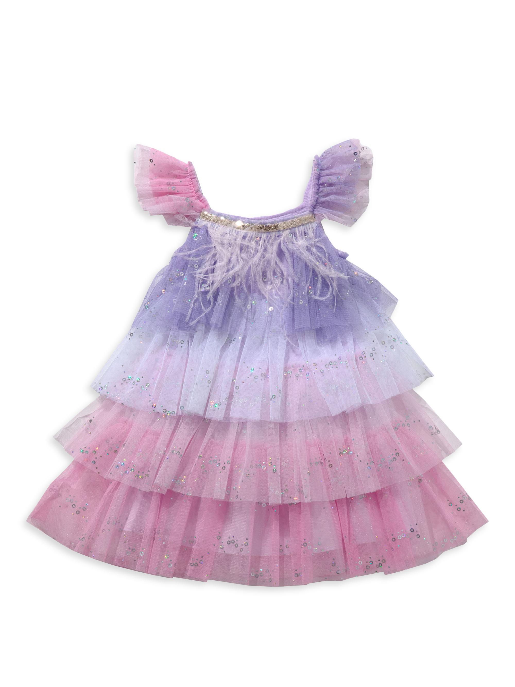 Petite Hailey Baby Girl's, Little Girl's & Girl's Layered Tutu Dress - Purple