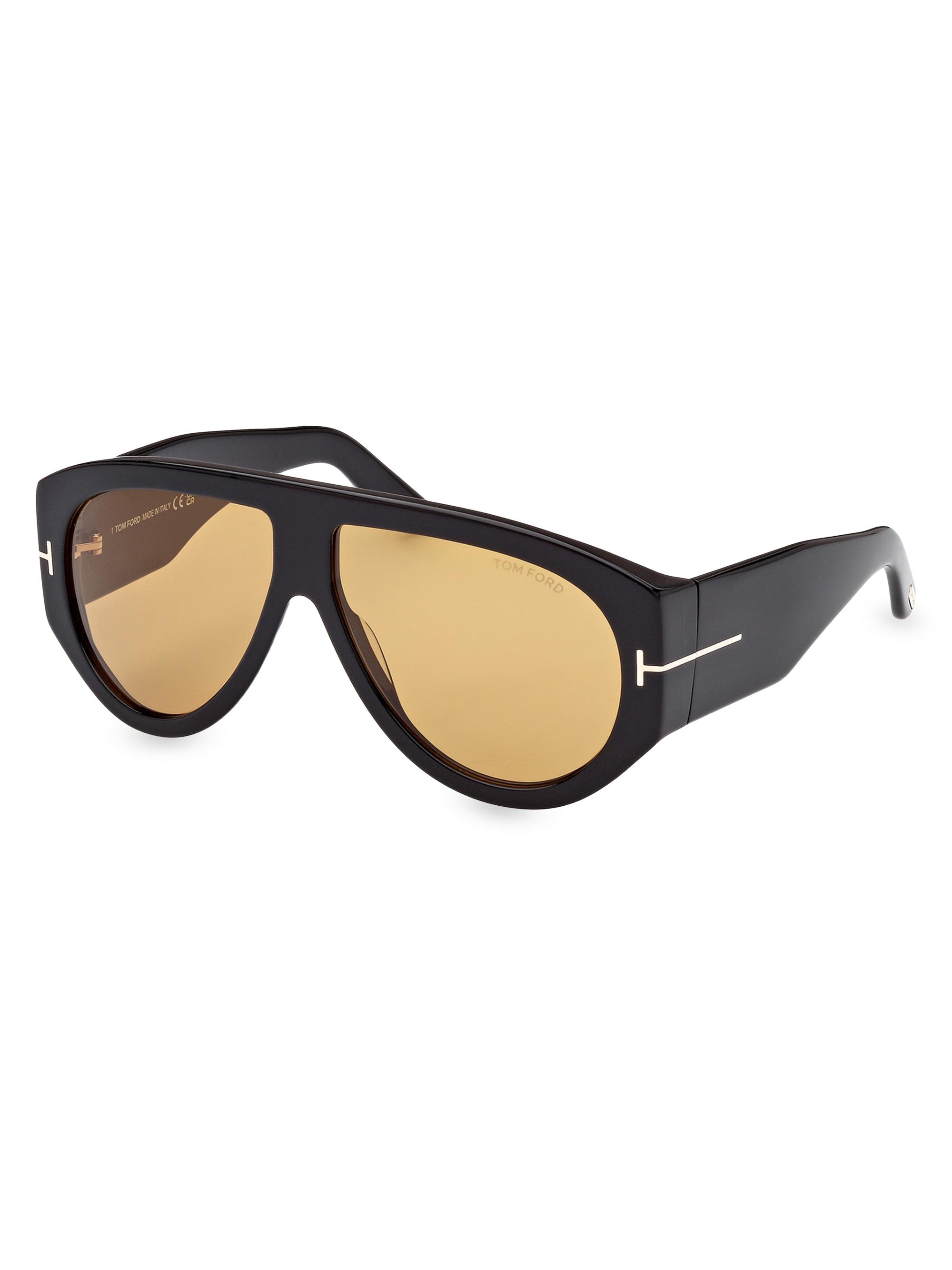 TOM FORD Bronson 60MM Shield Sunglasses | Saks Fifth Avenue